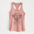 Happy Otis the Miniature Goldendoodle - Women's Racerback Tanktop