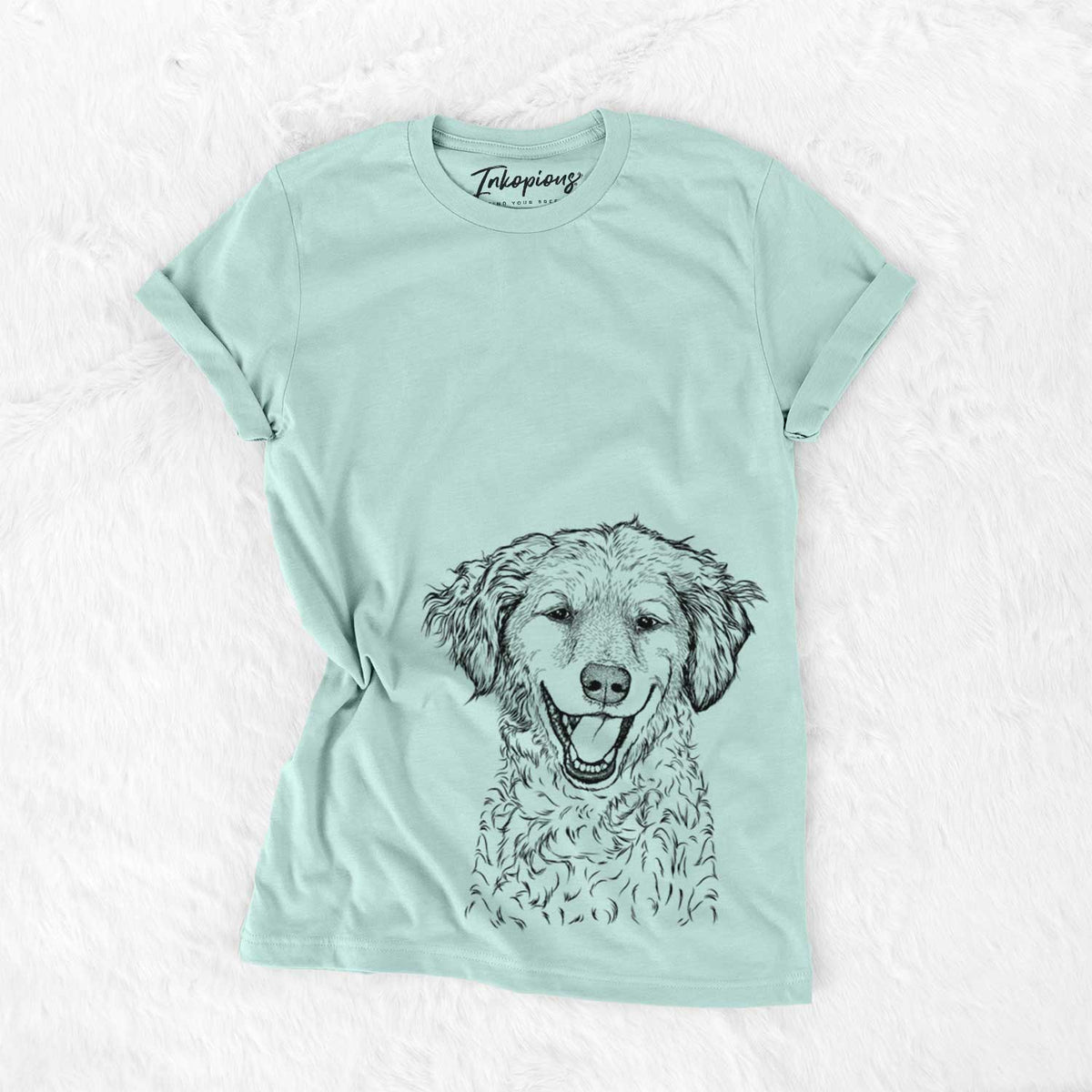 Bare Happy Otis the Miniature Goldendoodle - Unisex Crewneck