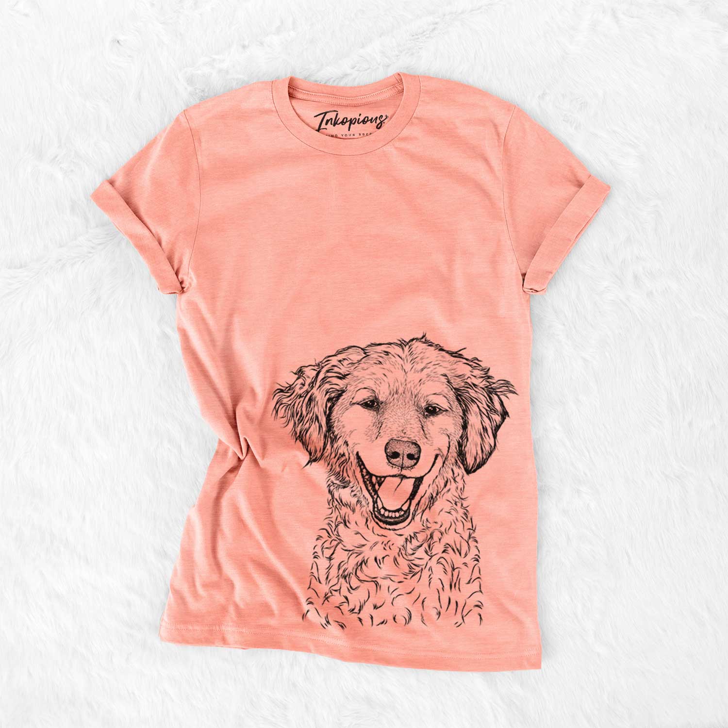 Happy Otis the Miniature Goldendoodle - Bella Canvas Unisex Crewneck