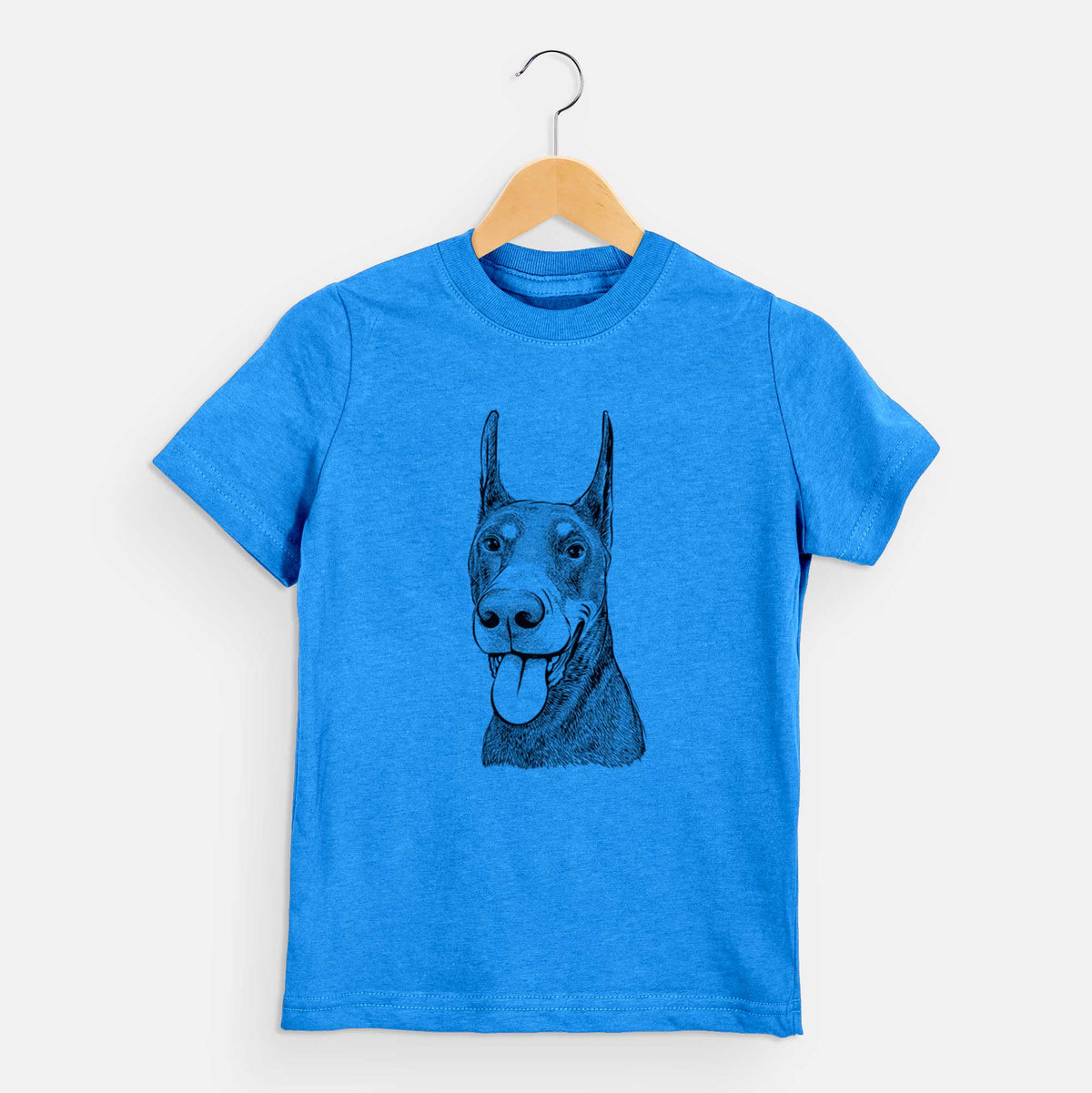 Bare Happy Sunny the Doberman Pinscher - Kids/Youth/Toddler Shirt
