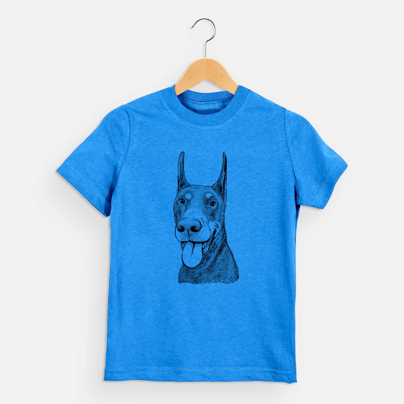 Bare Happy Sunny the Doberman Pinscher - Kids/Youth/Toddler Shirt