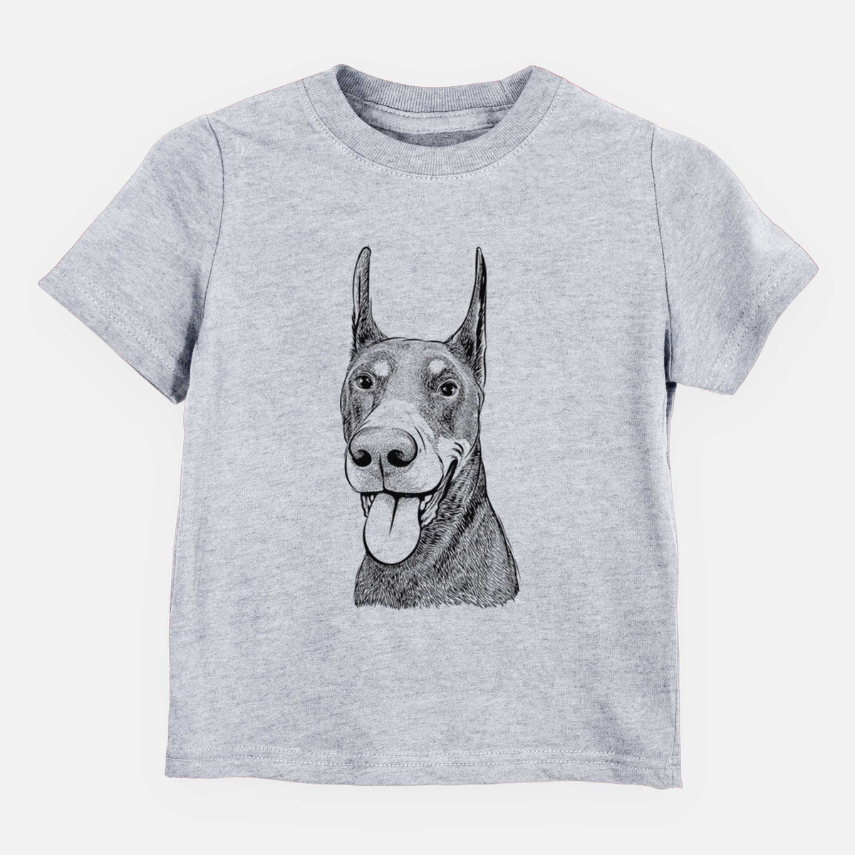 Bare Happy Sunny the Doberman Pinscher - Kids/Youth/Toddler Shirt