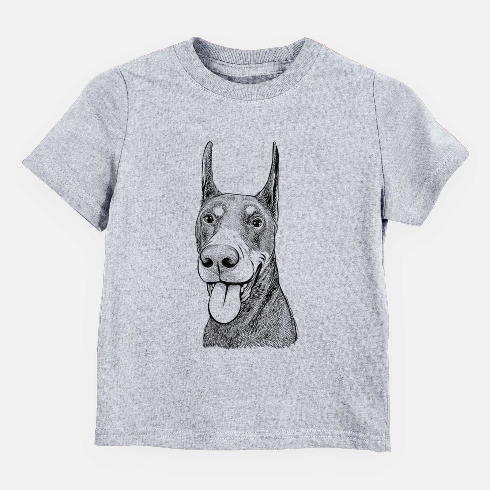 Bare Happy Sunny the Doberman Pinscher - Kids/Youth/Toddler Shirt