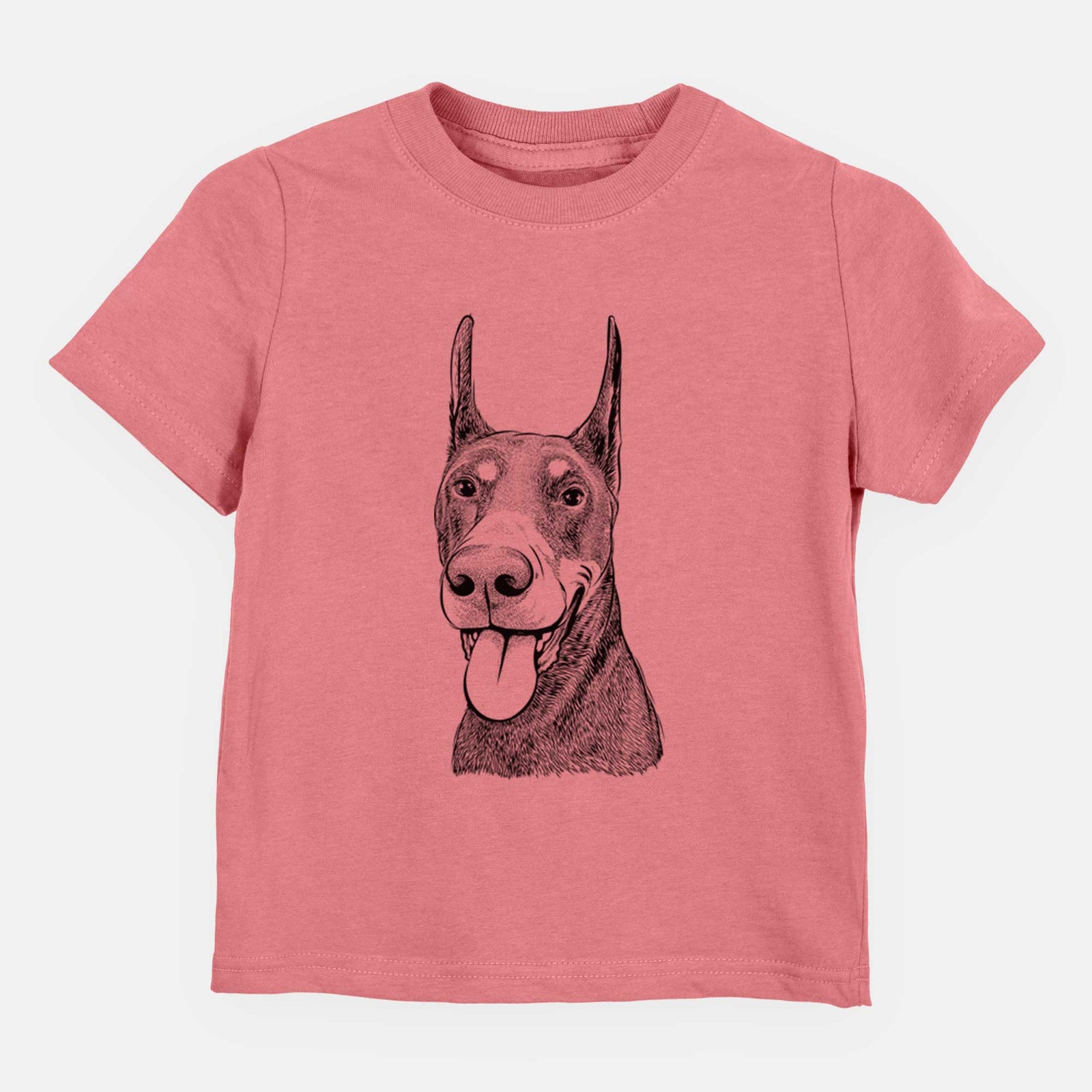 Bare Happy Sunny the Doberman Pinscher - Kids/Youth/Toddler Shirt