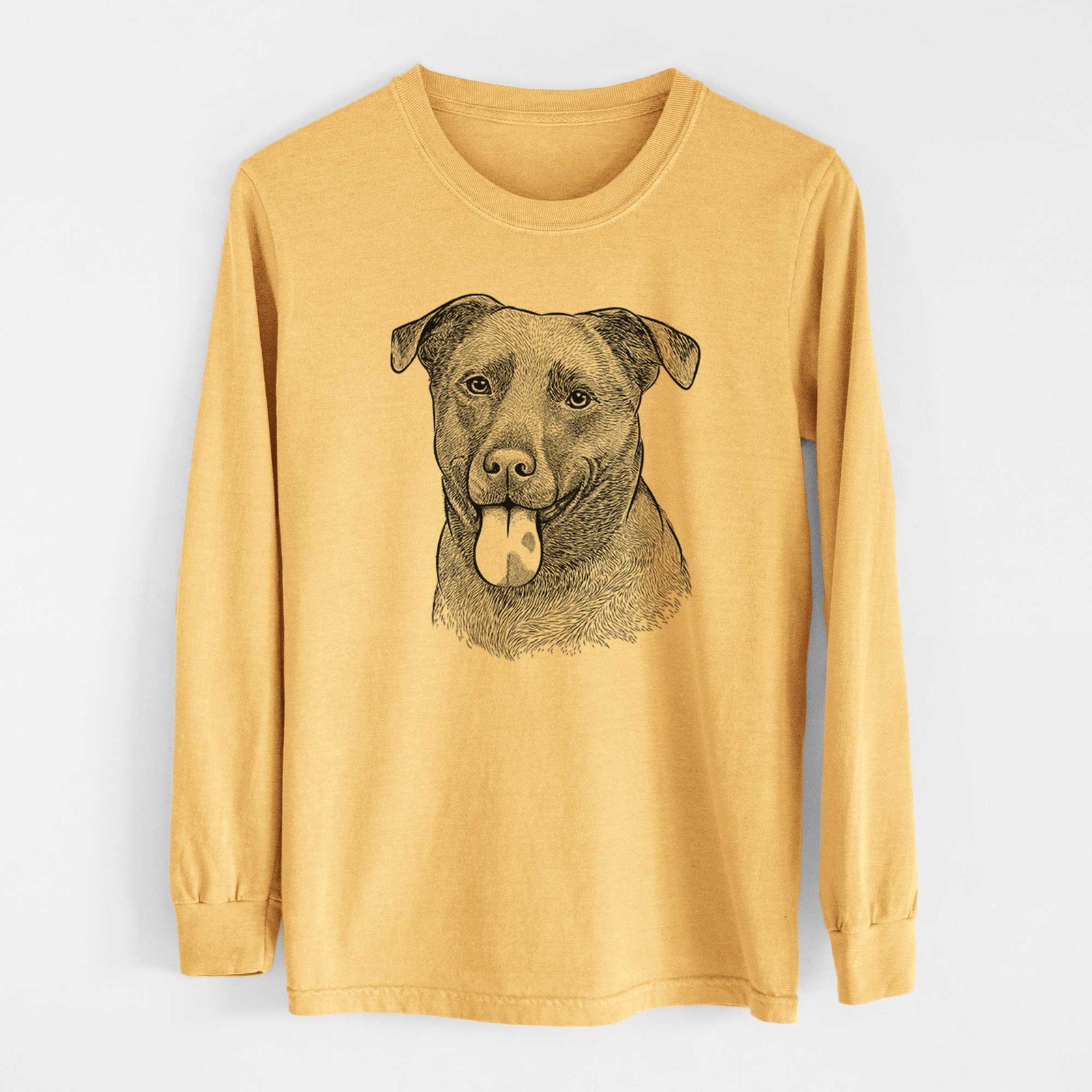 Bare Harbor the Mixed Breed - Heavyweight 100% Cotton Long Sleeve