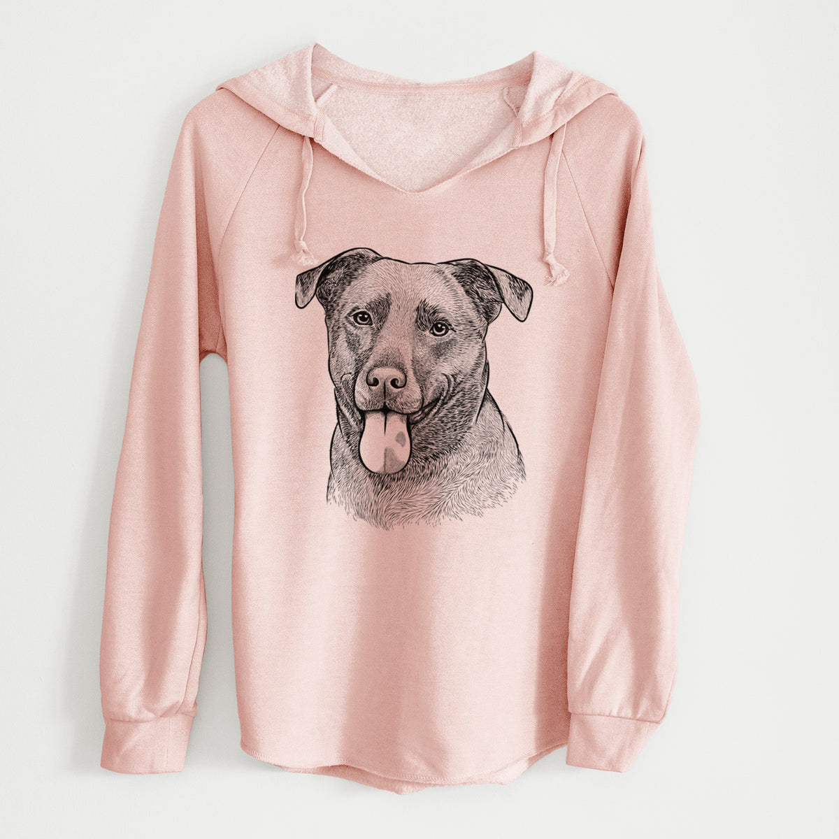 Bare Harbor the Mixed Breed - Cali Wave Hooded Sweatshirt