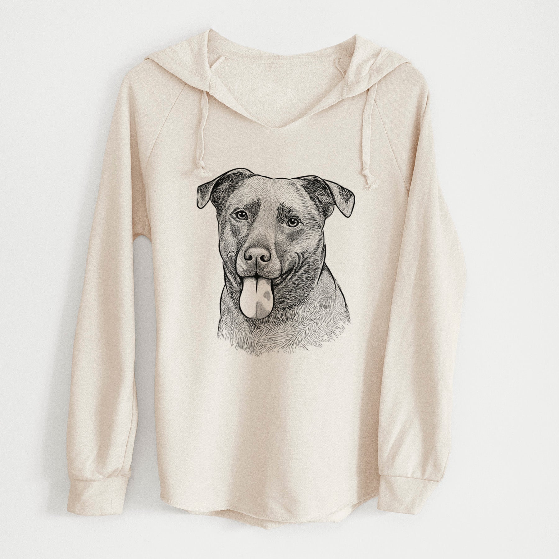 Bare Harbor the Mixed Breed - Cali Wave Hooded Sweatshirt