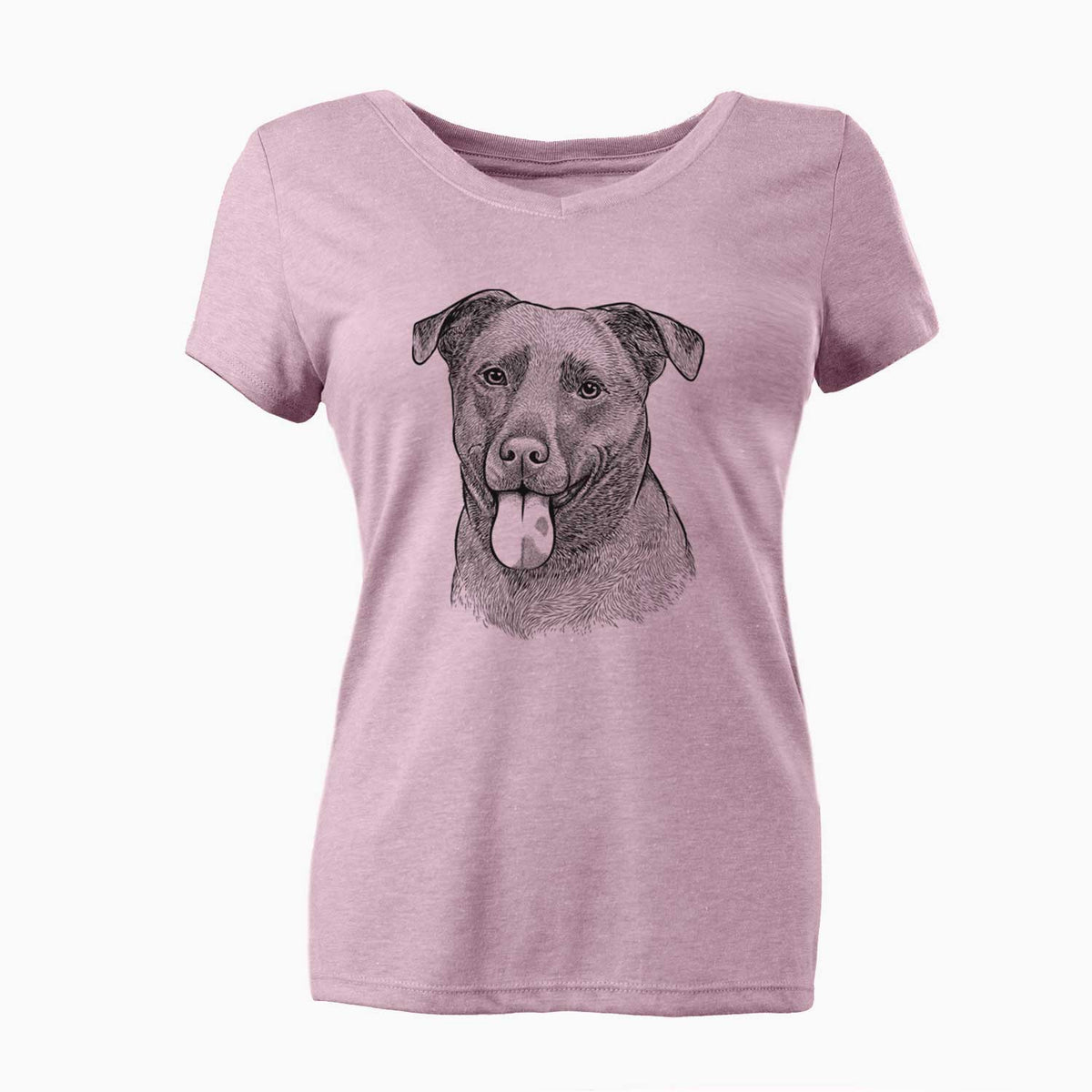 Bare Harbor the Mixed Breed - Women's V-neck Shirt