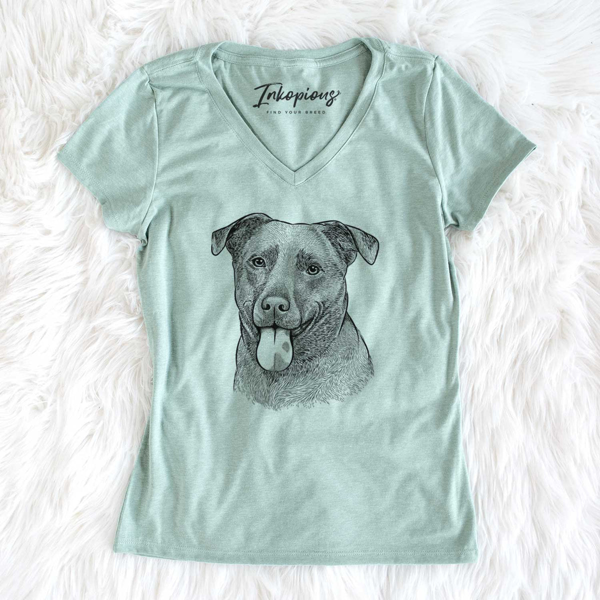 Bare Harbor the Mixed Breed - Women&#39;s V-neck Shirt