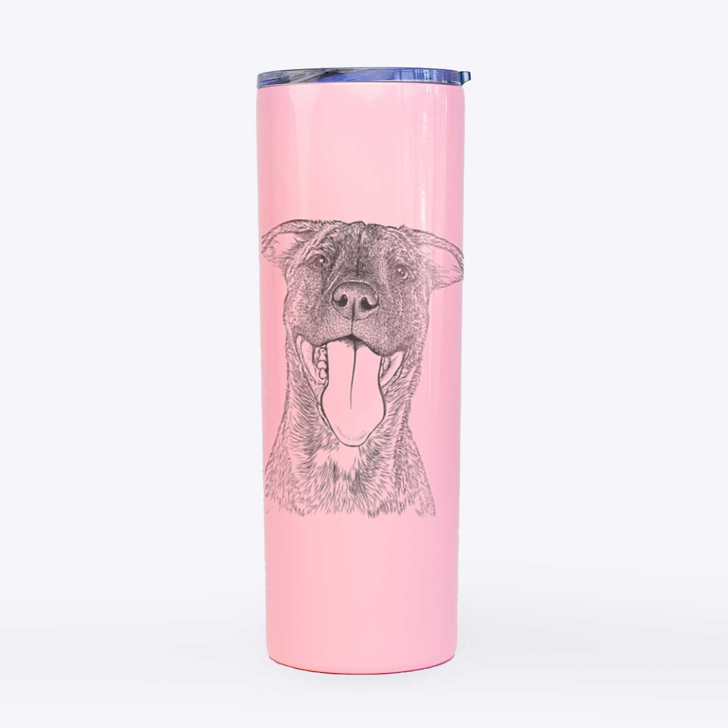 Harley the Pitbull Mix - 20oz Skinny Tumbler