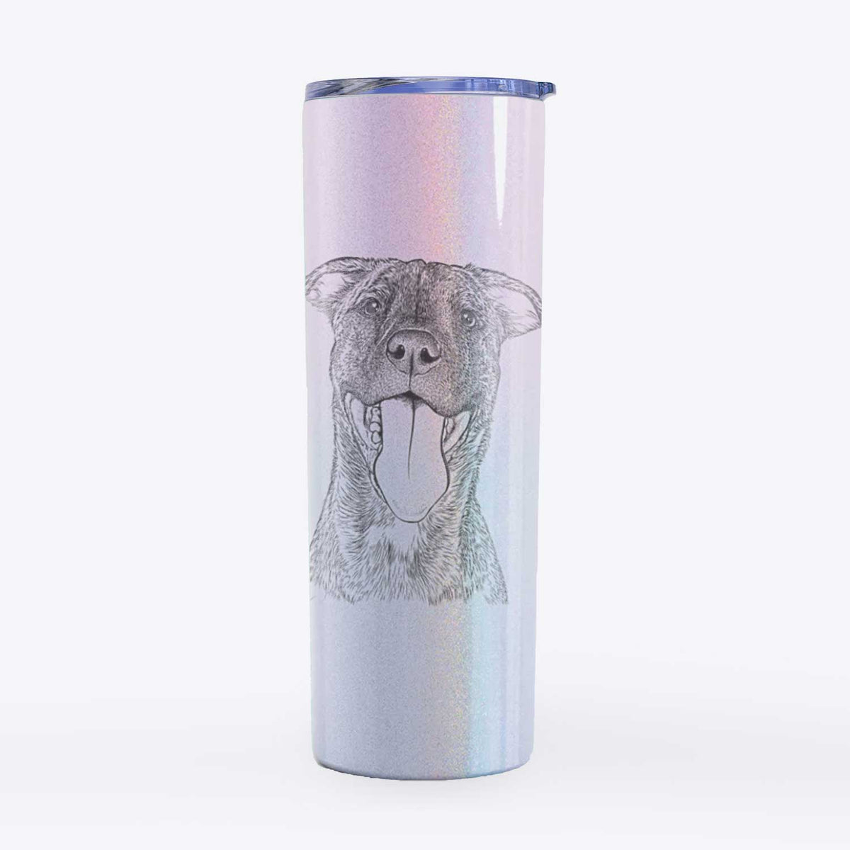 Harley the Pitbull Mix - 20oz Skinny Tumbler