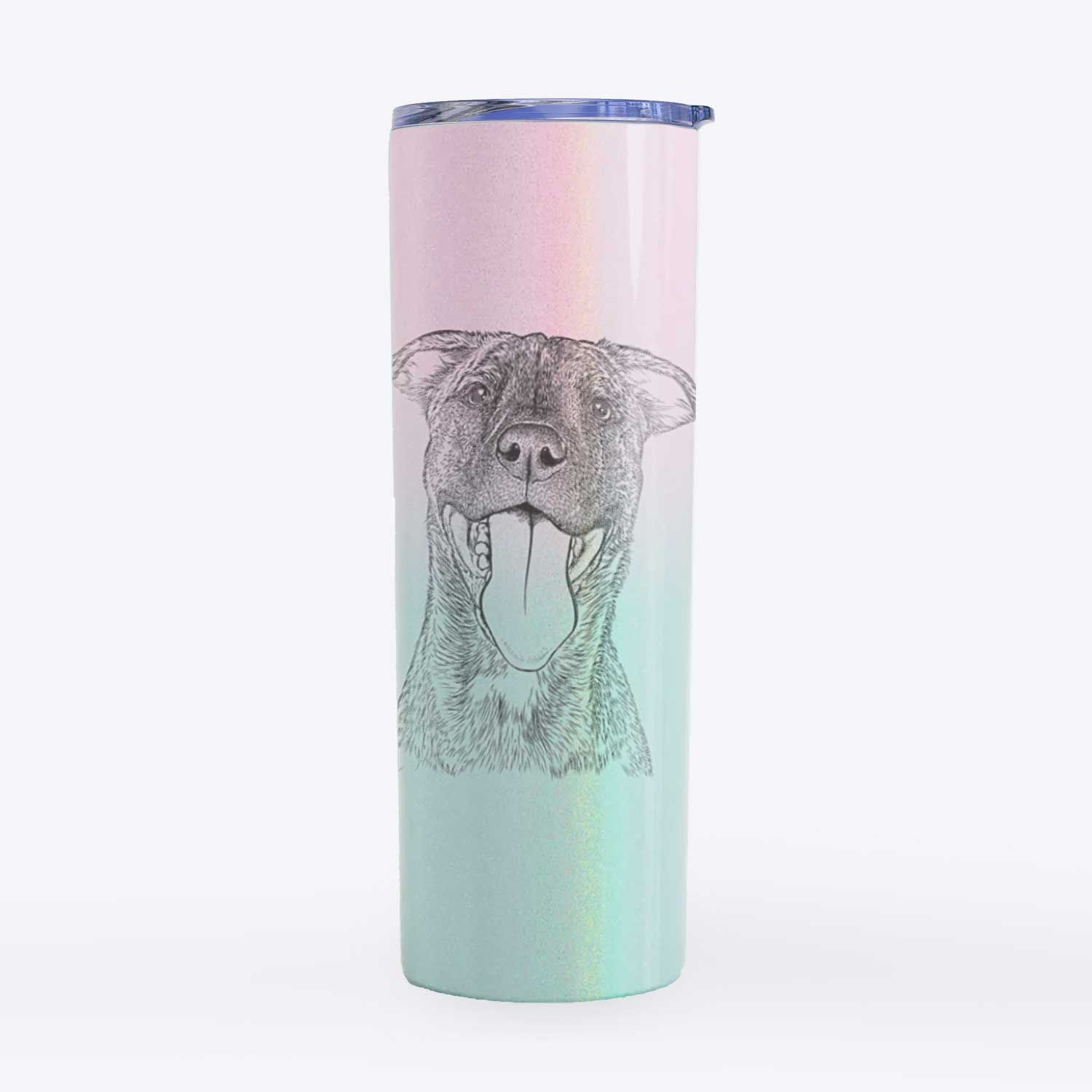 Harley the Pitbull Mix - 20oz Skinny Tumbler