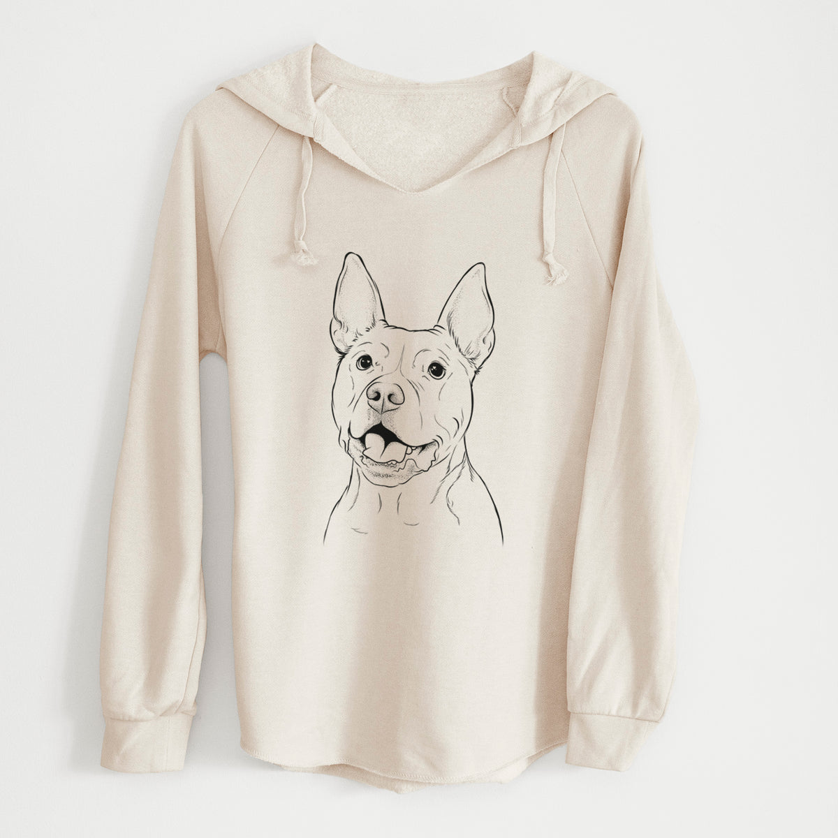 Bare Harley the Pitbull - Cali Wave Hooded Sweatshirt