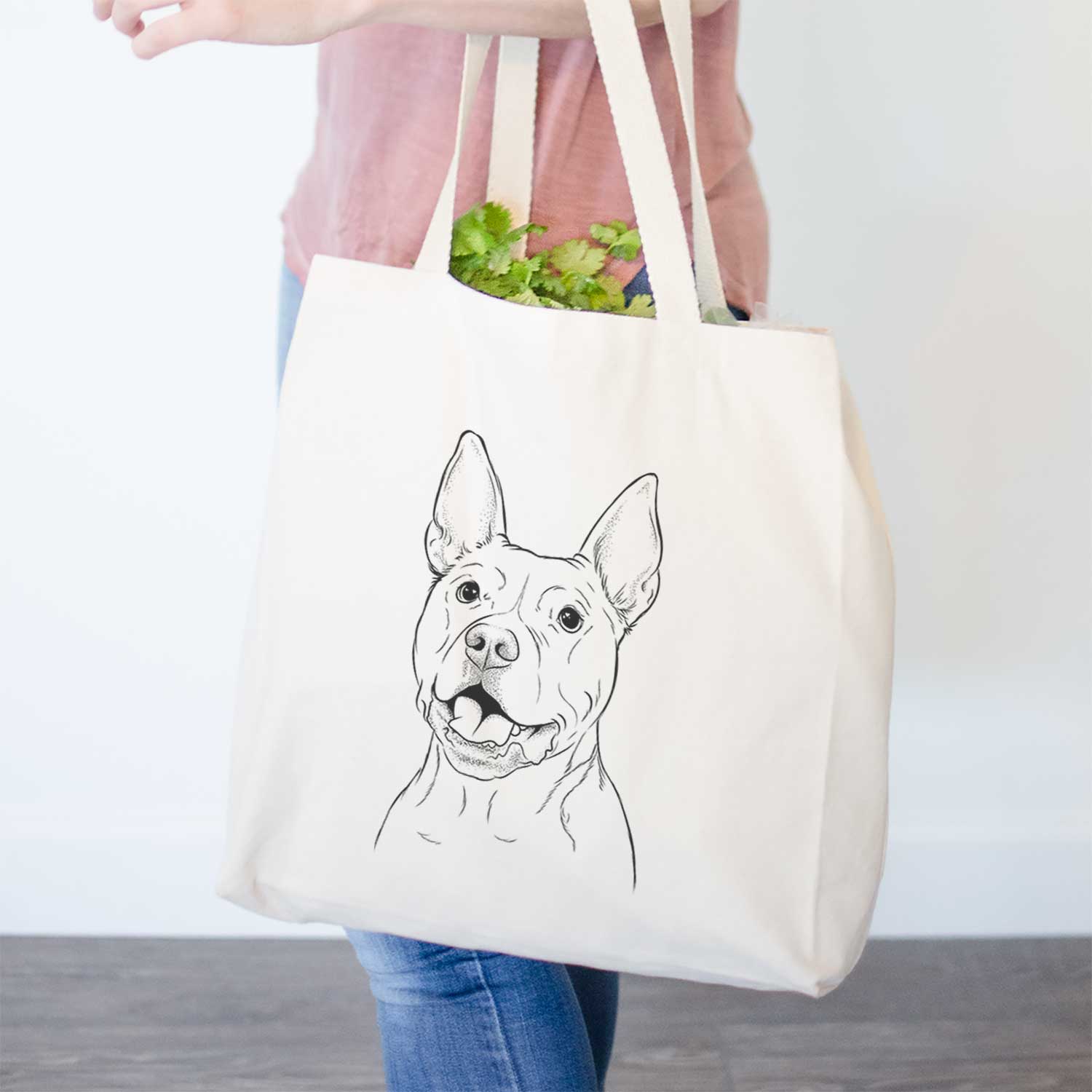 Harley the Pitbull - Tote Bag