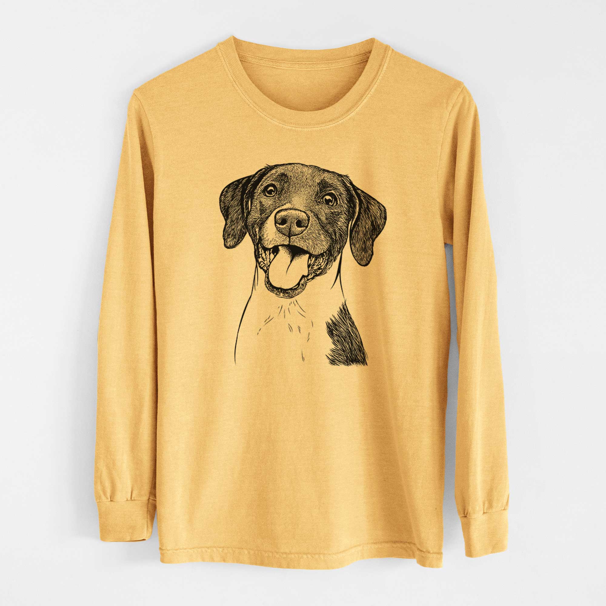 Bare Harper the Mixed Breed - Heavyweight 100% Cotton Long Sleeve
