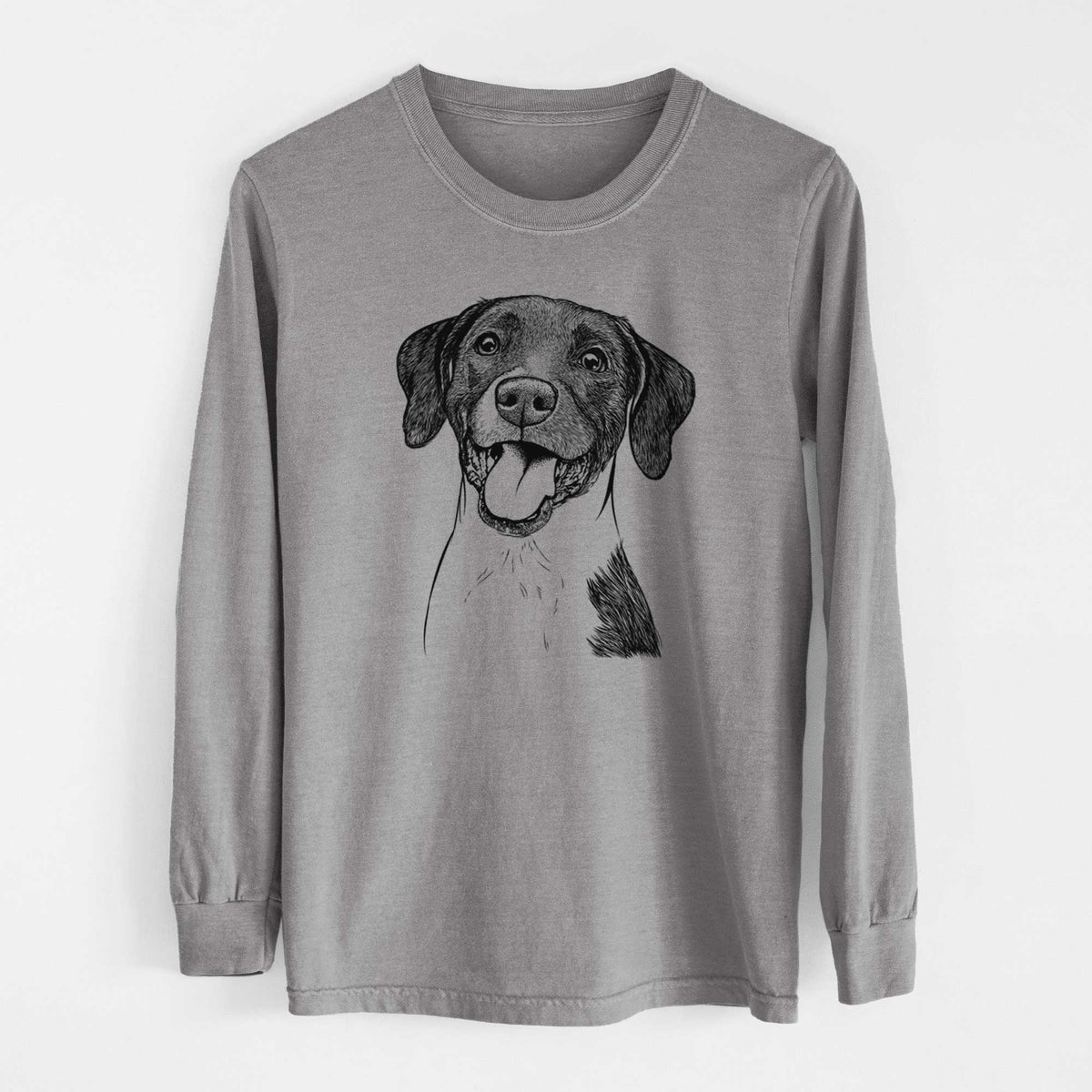 Bare Harper the Mixed Breed - Heavyweight 100% Cotton Long Sleeve