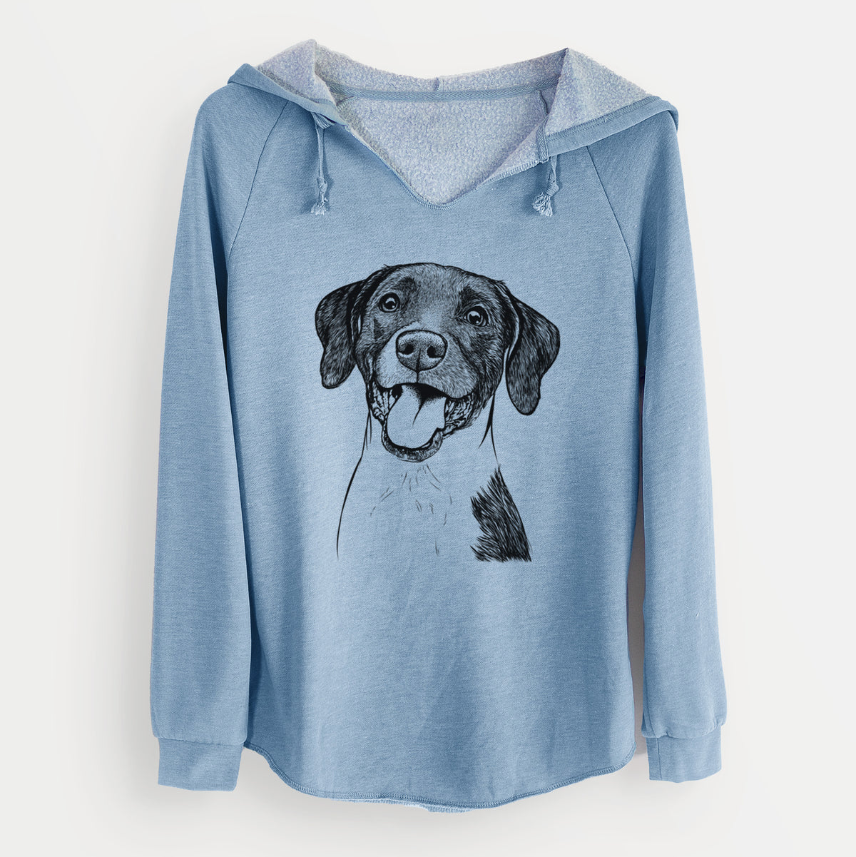 Bare Harper the Mixed Breed - Cali Wave Hooded Sweatshirt