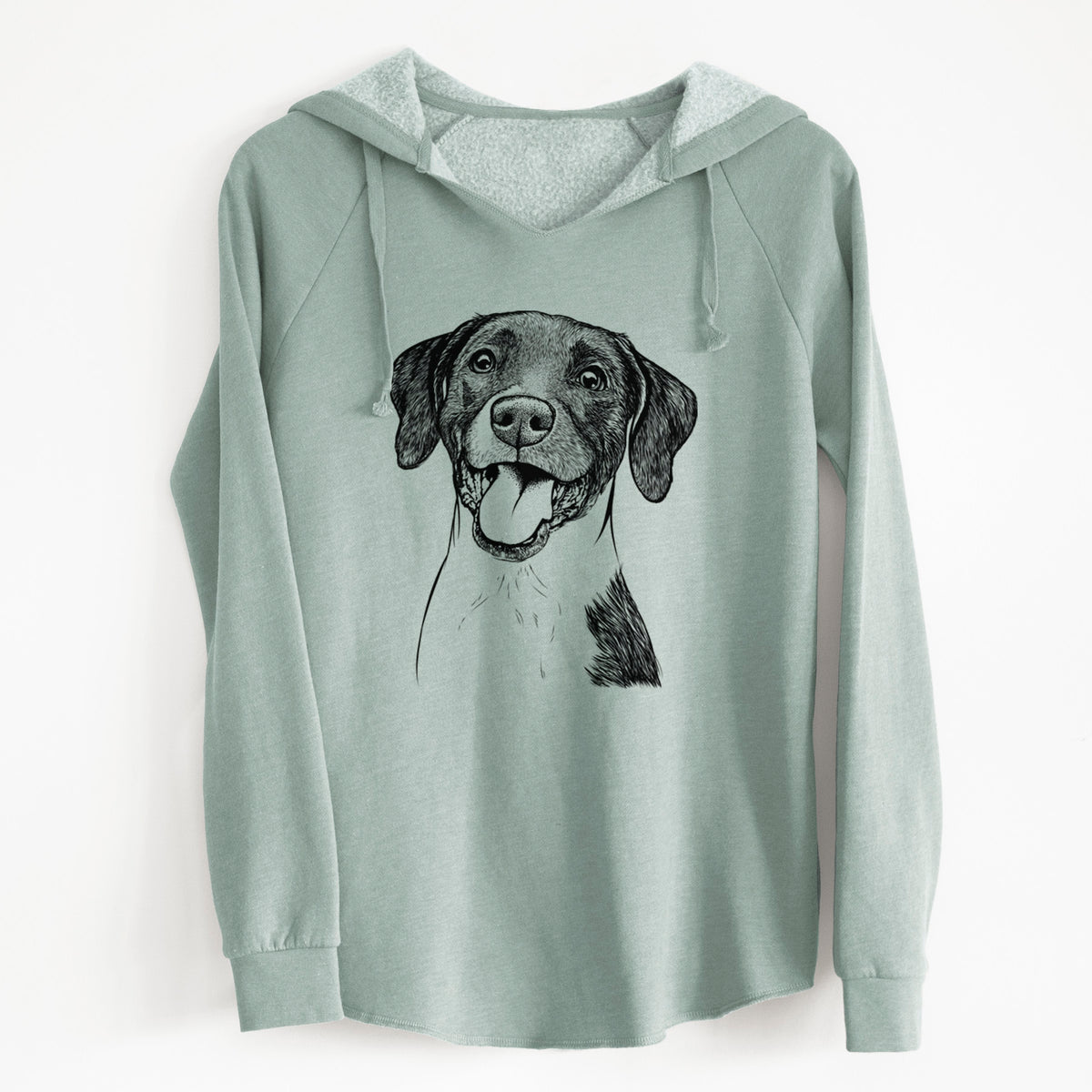 Bare Harper the Mixed Breed - Cali Wave Hooded Sweatshirt