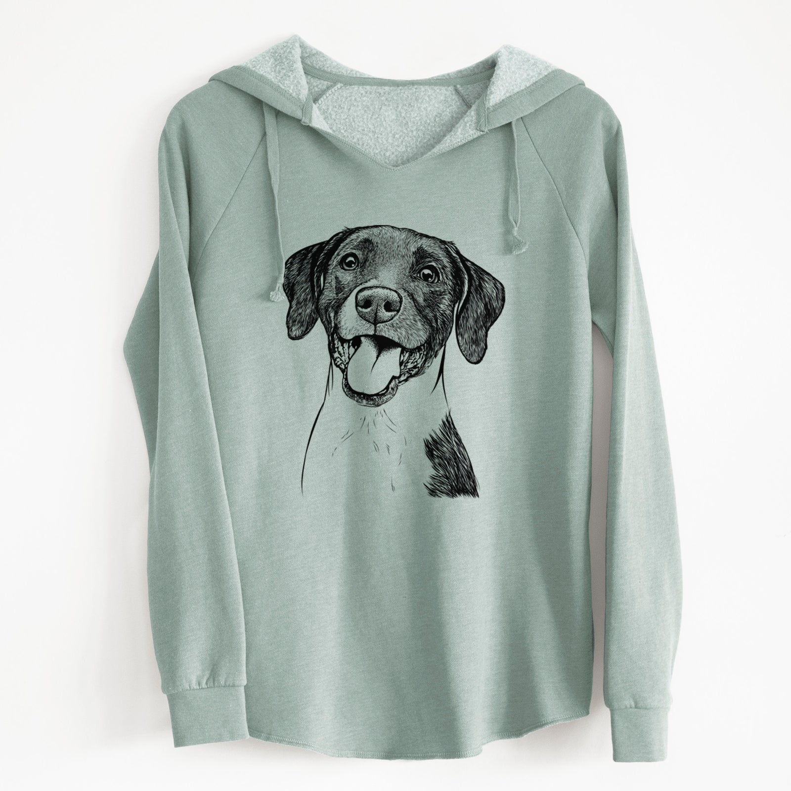 Bare Harper the Mixed Breed - Cali Wave Hooded Sweatshirt