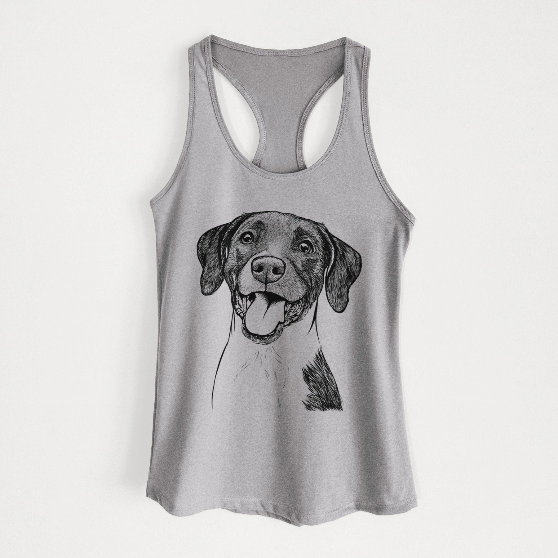 Harper the Mixed Breed - Women's Racerback Tanktop