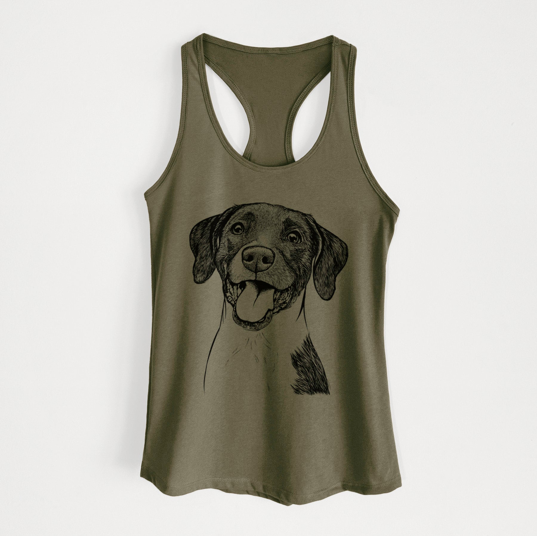 Harper the Mixed Breed - Women's Racerback Tanktop