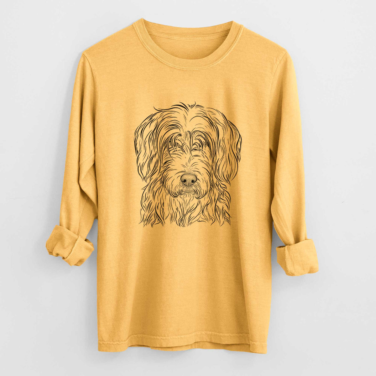 Bare Harry the Mixed Breed - Heavyweight 100% Cotton Long Sleeve