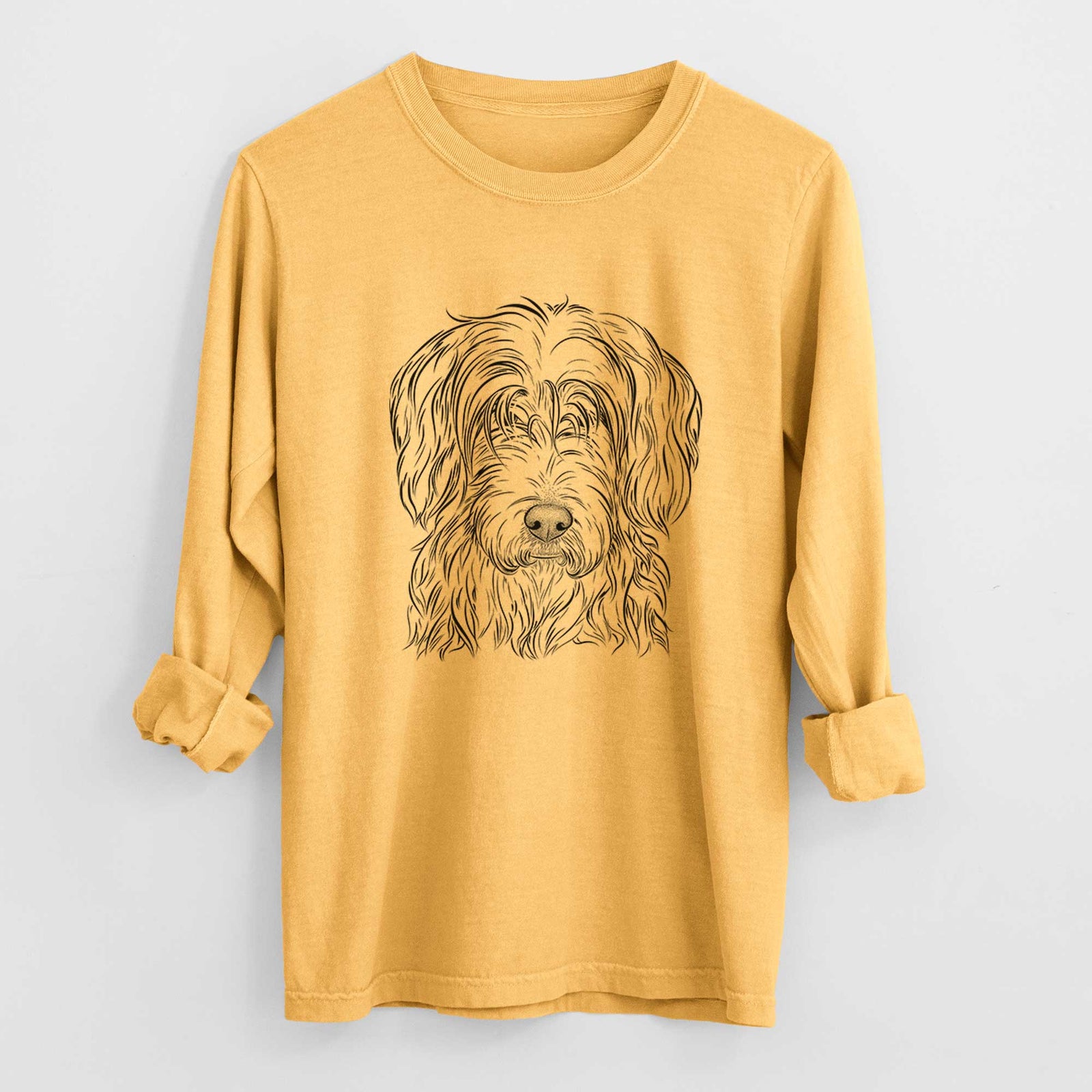 Bare Harry the Mixed Breed - Heavyweight 100% Cotton Long Sleeve