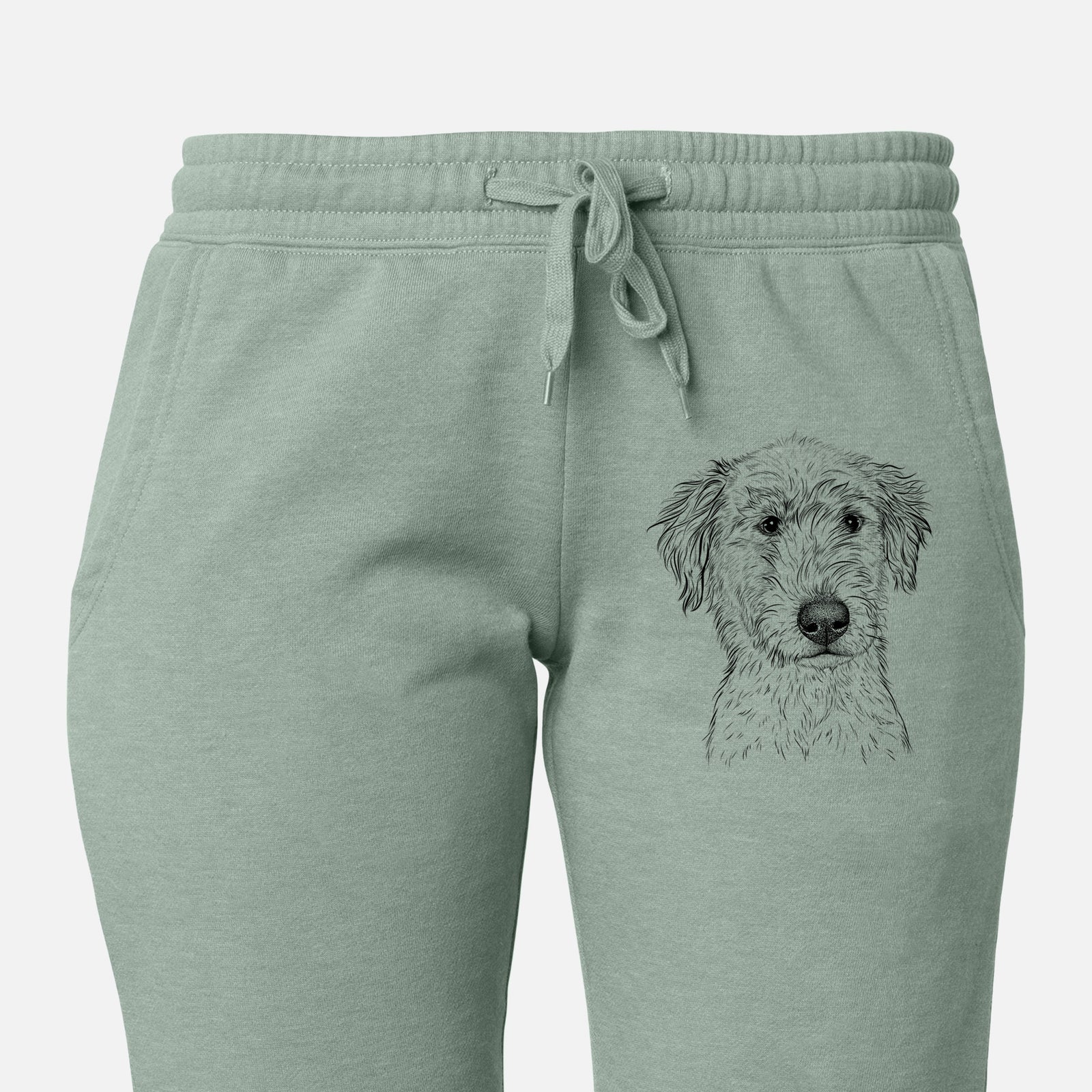 Harry the Mixed Breed Puppy - Women's Cali Wave Joggers