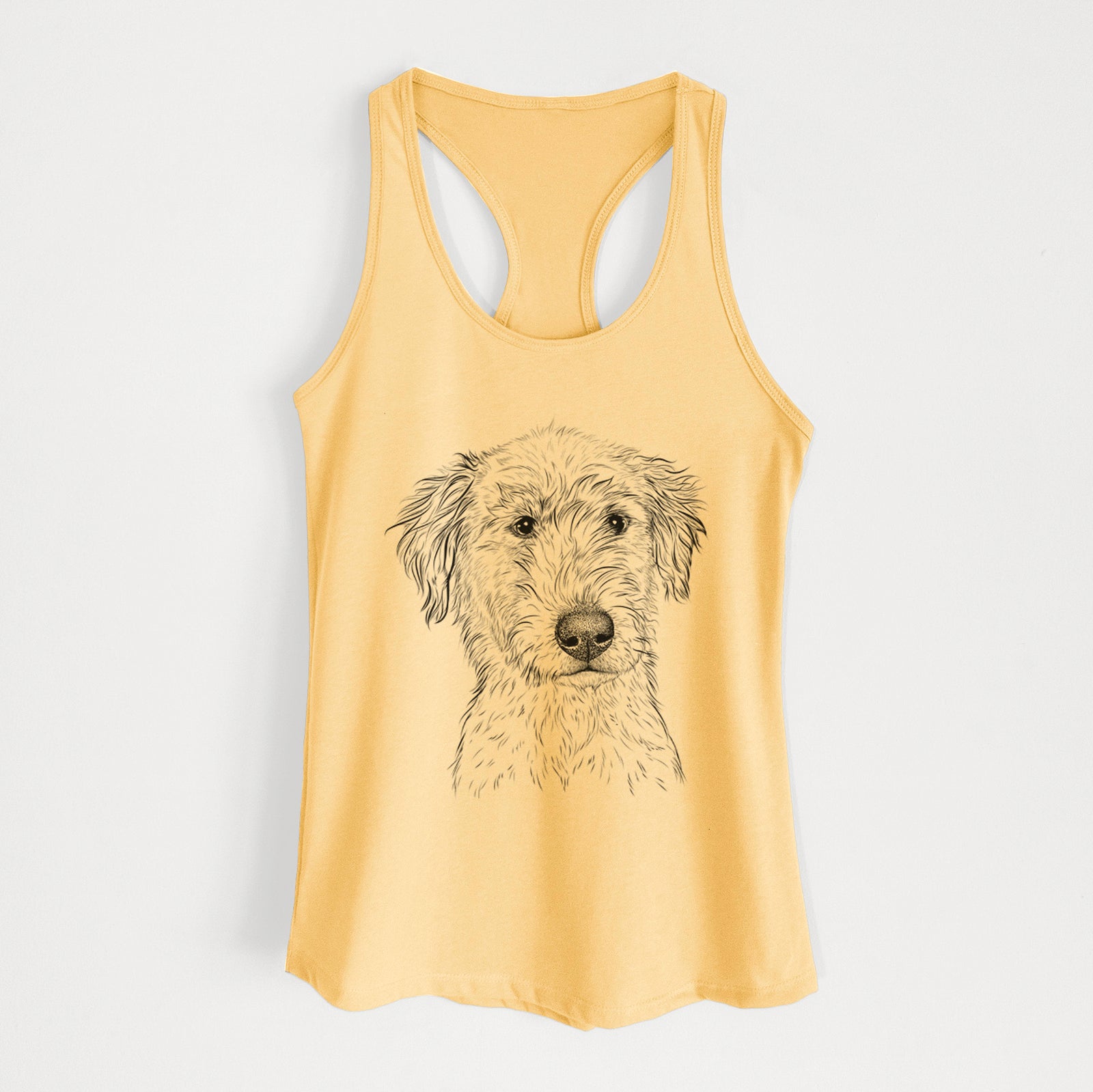 Harry the Mixed Breed Puppy - Women's Racerback Tanktop