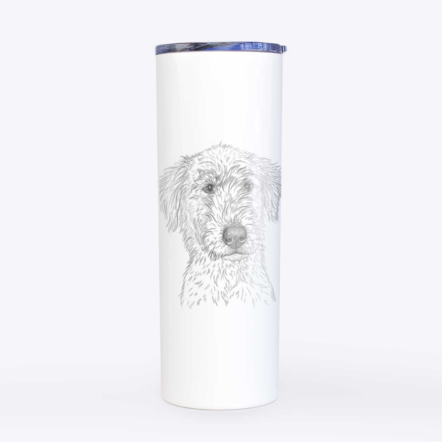 Harry the Mixed Breed Puppy - 20oz Skinny Tumbler