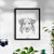 Hattie the Australian Shepherd Art Print