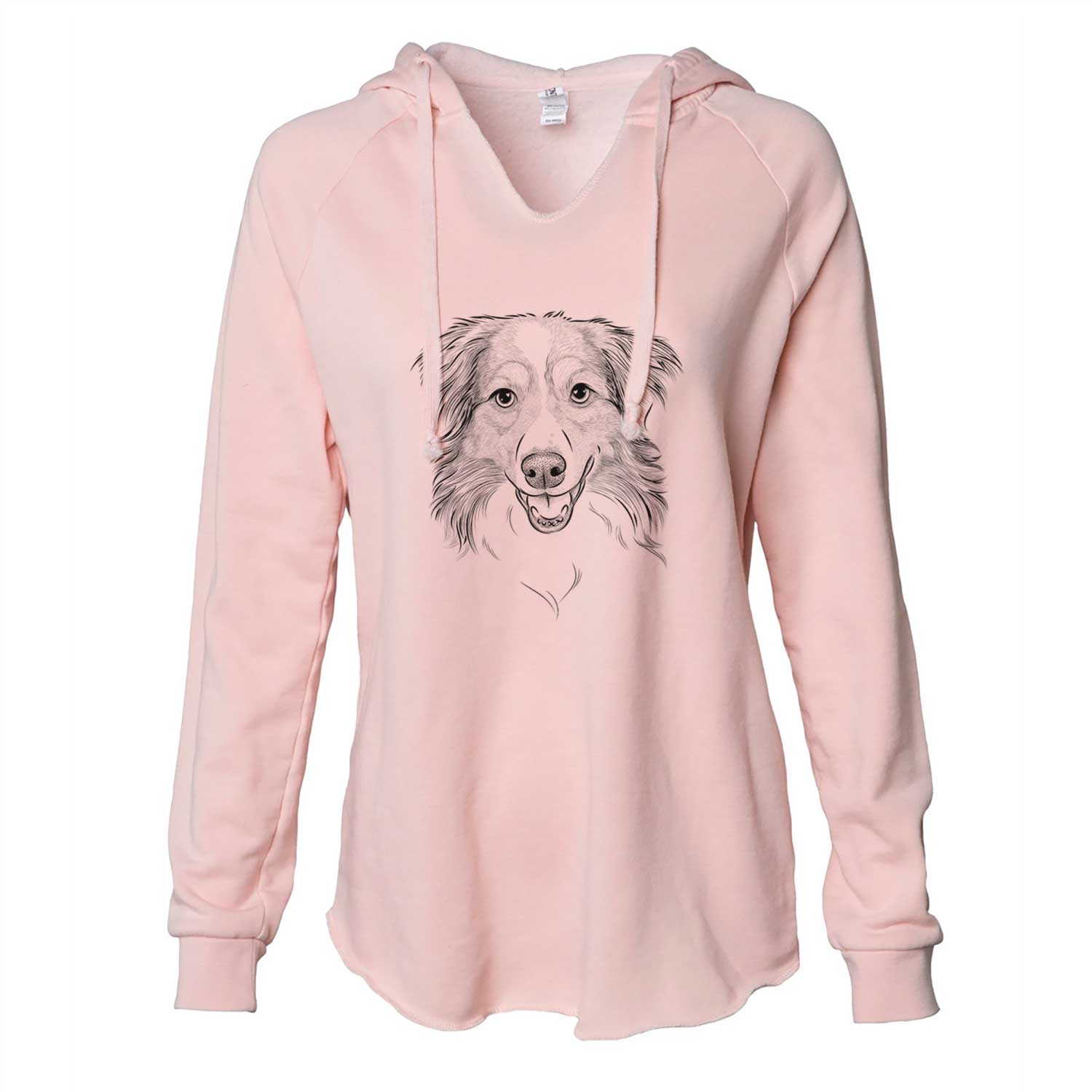 Hattie the Australian Shepherd - Cali Wave Hooded Sweatshirt