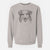 Bare Hattie the Australian Shepherd - Unisex Pigment Dyed Crew Sweatshirt