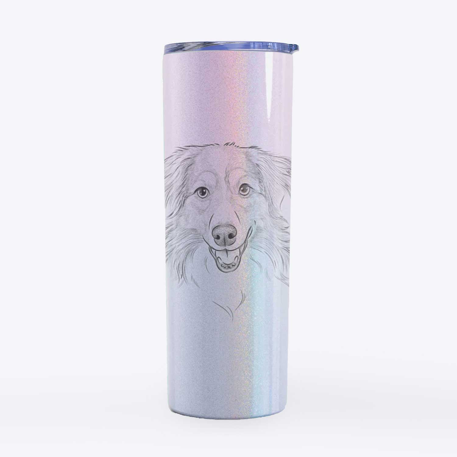 Hattie the Australian Shepherd - 20oz Skinny Tumbler