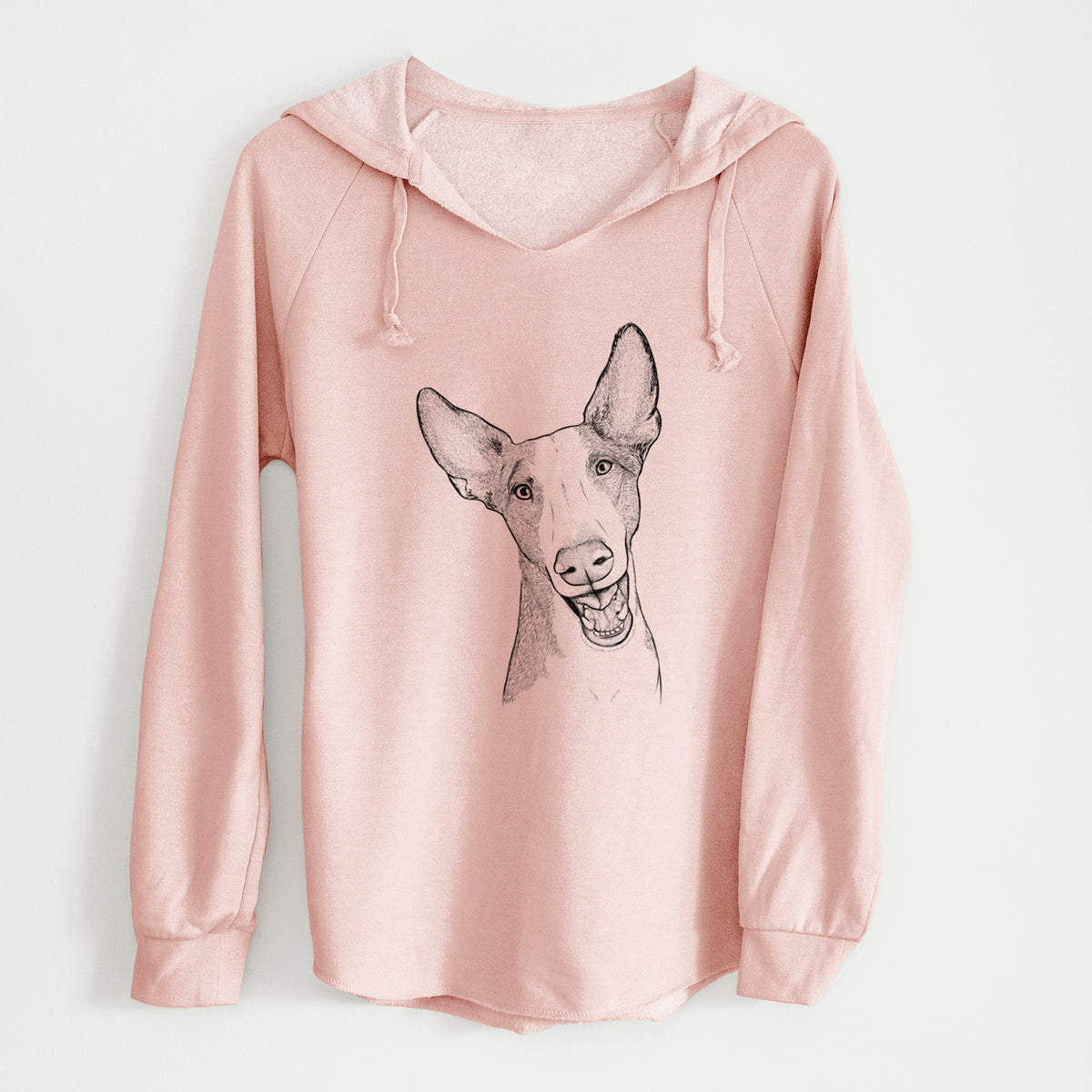 Bare Havok the Ibizan Hound - Cali Wave Hooded Sweatshirt