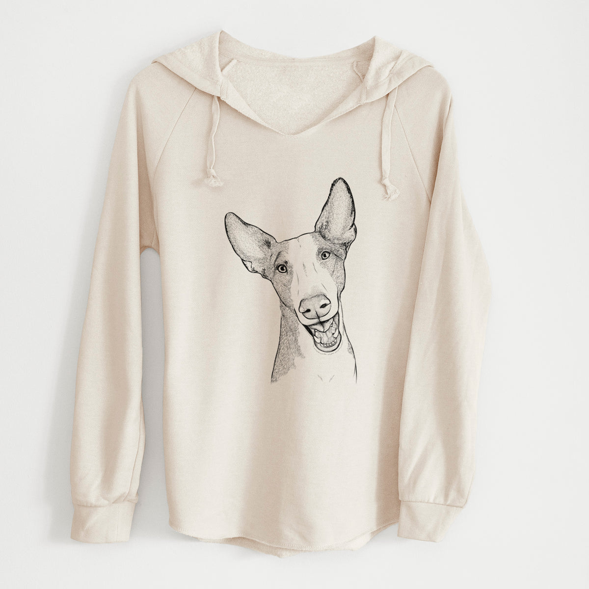 Bare Havok the Ibizan Hound - Cali Wave Hooded Sweatshirt
