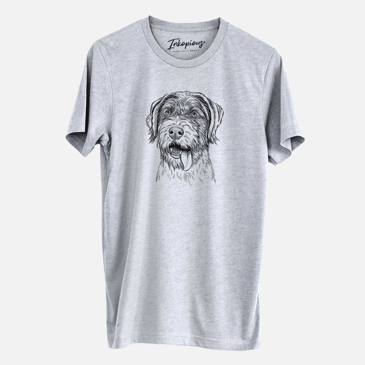 Bare Hazel the German Wirehaired Pointer Mix - Unisex Crewneck