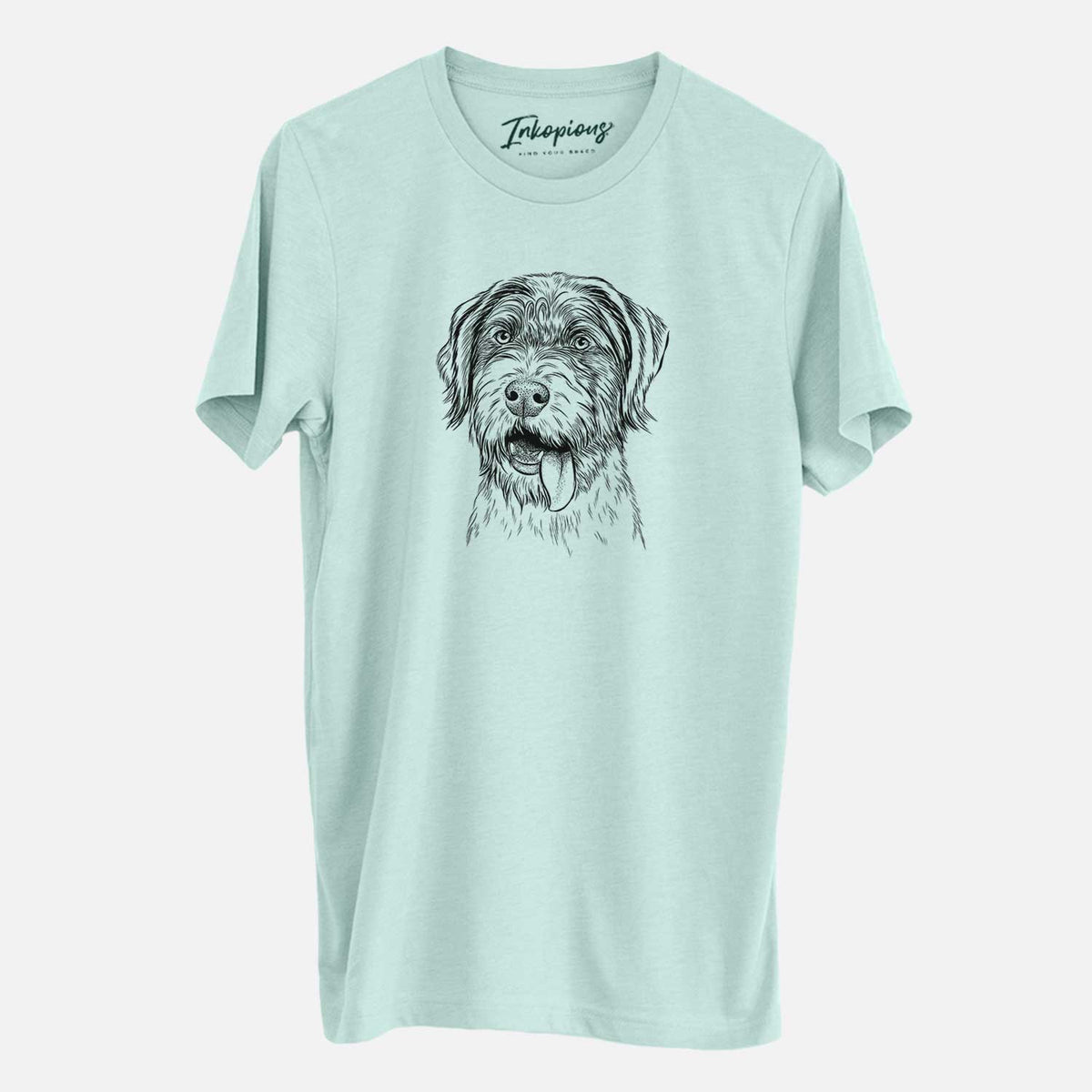 Bare Hazel the German Wirehaired Pointer Mix - Unisex Crewneck