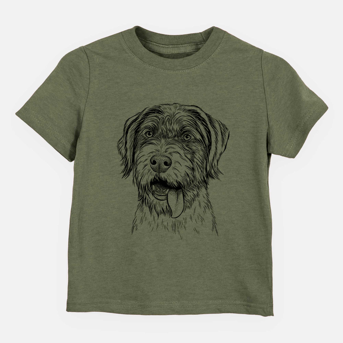 Bare Hazel the German Wirehaired Pointer Mix - Kids/Youth/Toddler Shirt
