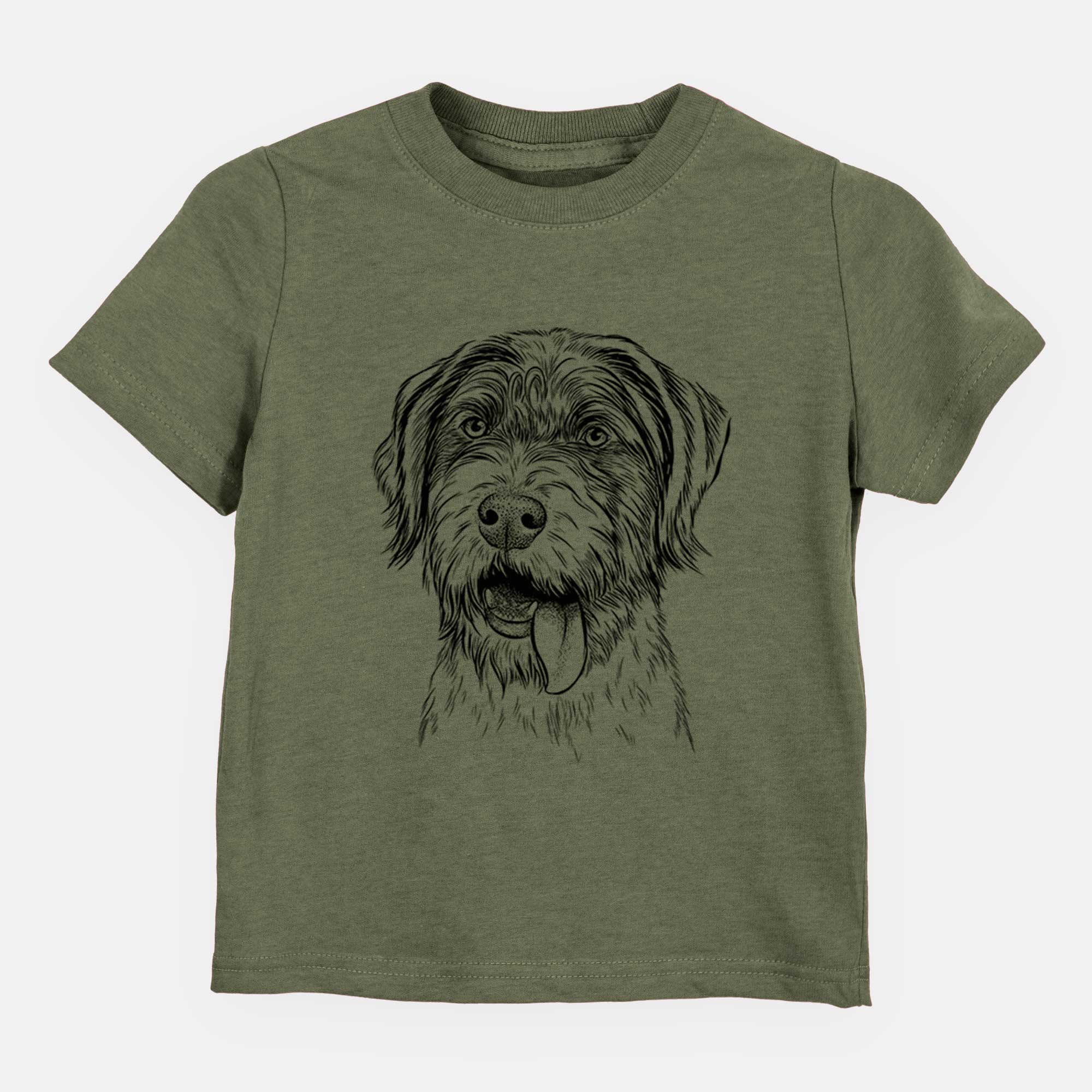 Bare Hazel the German Wirehaired Pointer Mix - Kids/Youth/Toddler Shirt