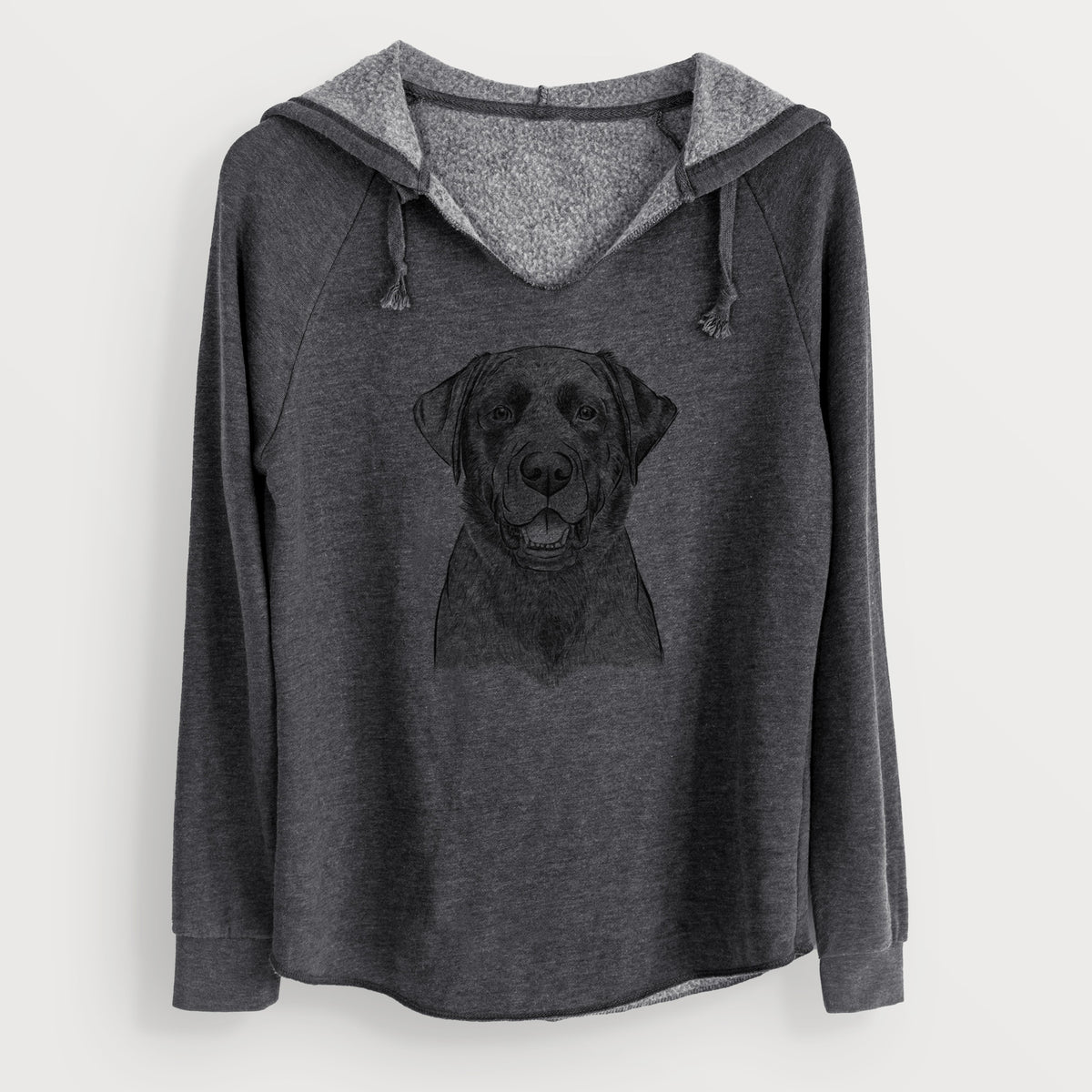 Bare Heath the Black Lab - Cali Wave Hooded Sweatshirt