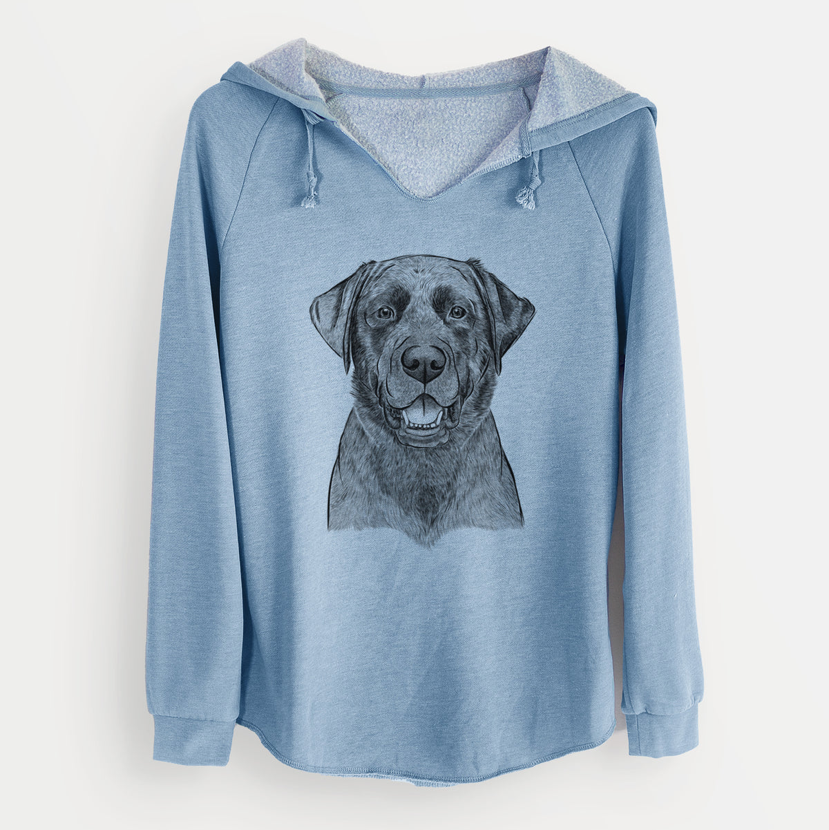 Bare Heath the Black Lab - Cali Wave Hooded Sweatshirt