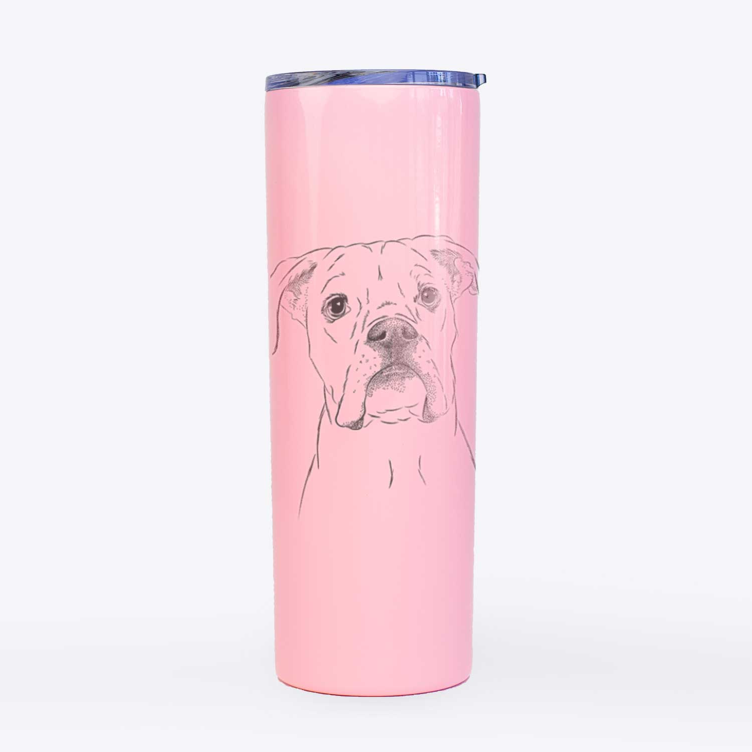 Henley the Boxer - 20oz Skinny Tumbler