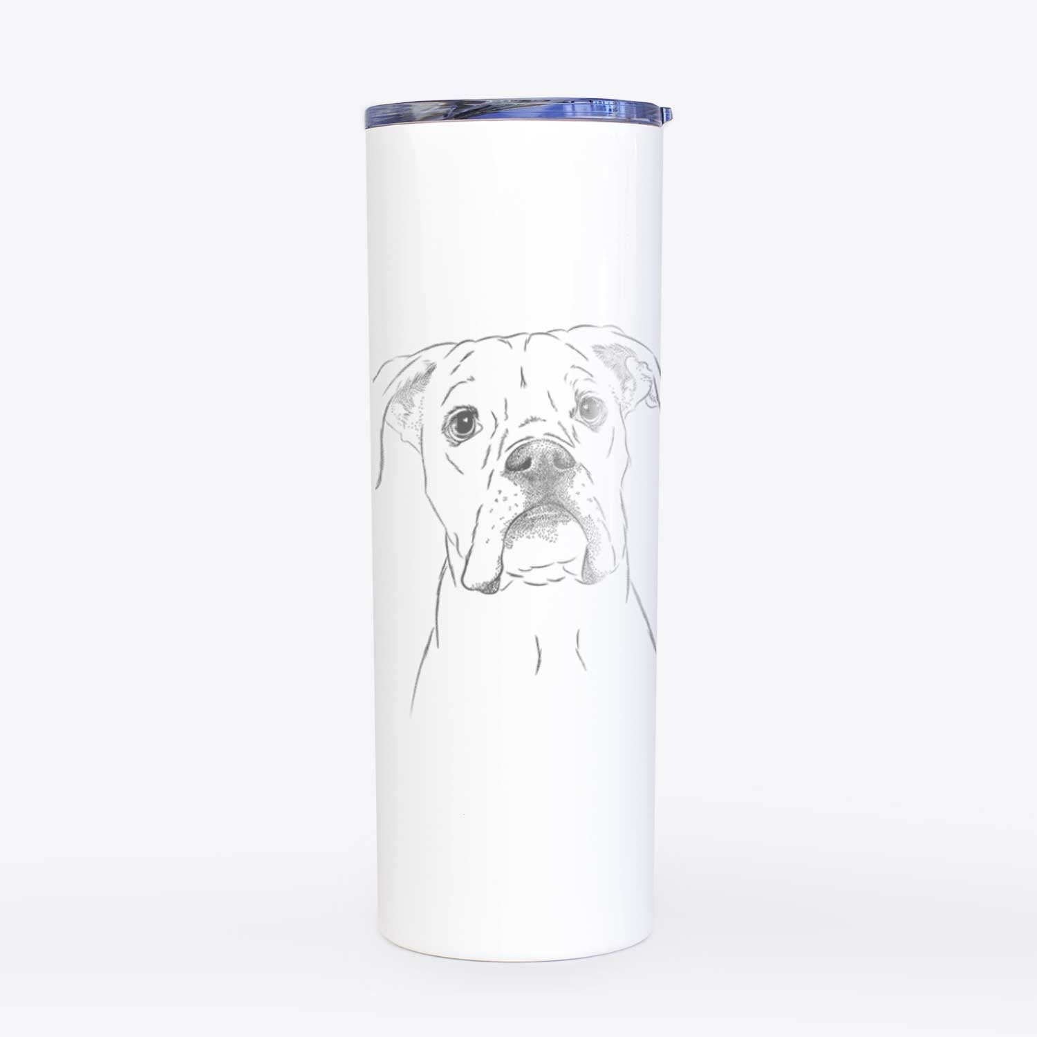 Henley the Boxer - 20oz Skinny Tumbler