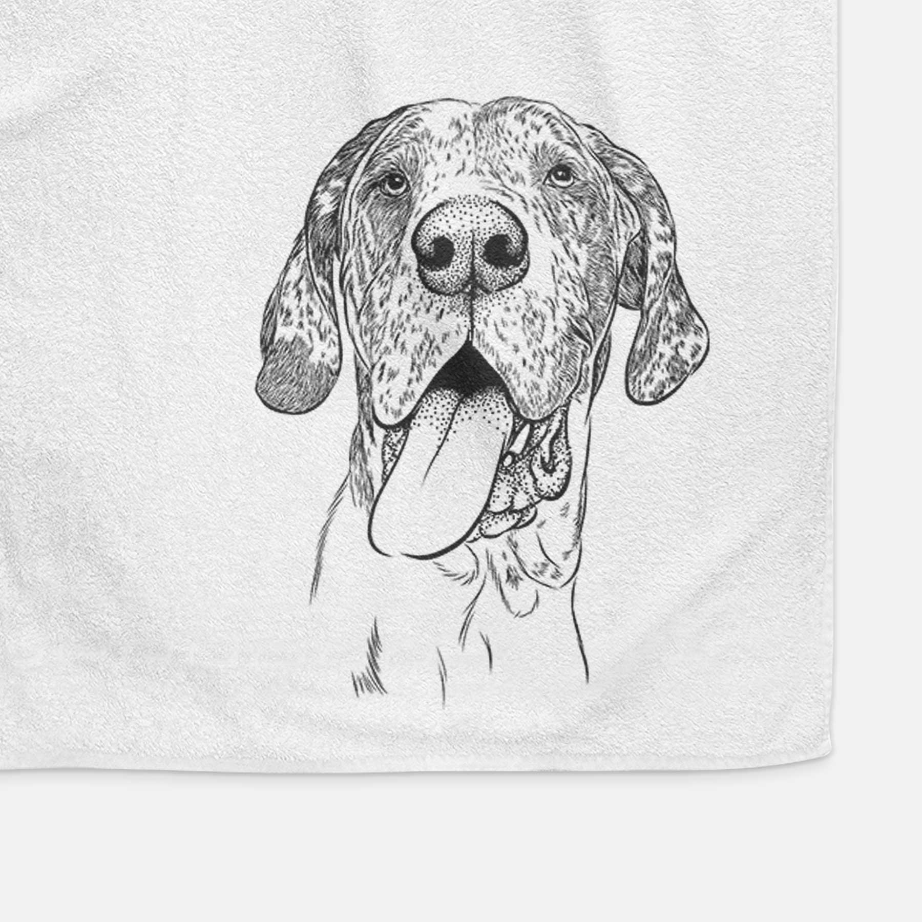 Hennessey the Great Dane Decorative Hand Towel