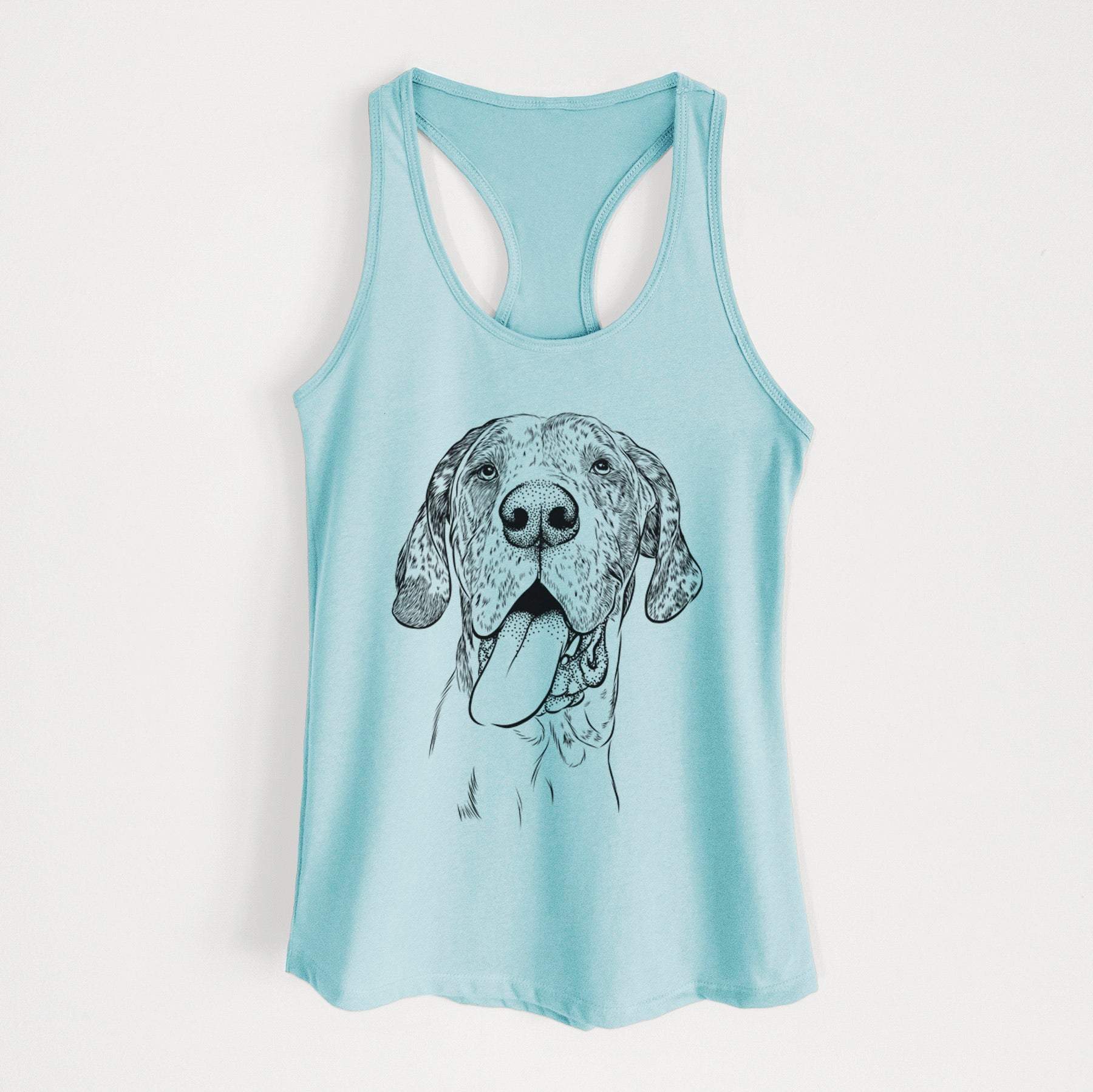 Hennessey the Great Dane - Women's Racerback Tanktop