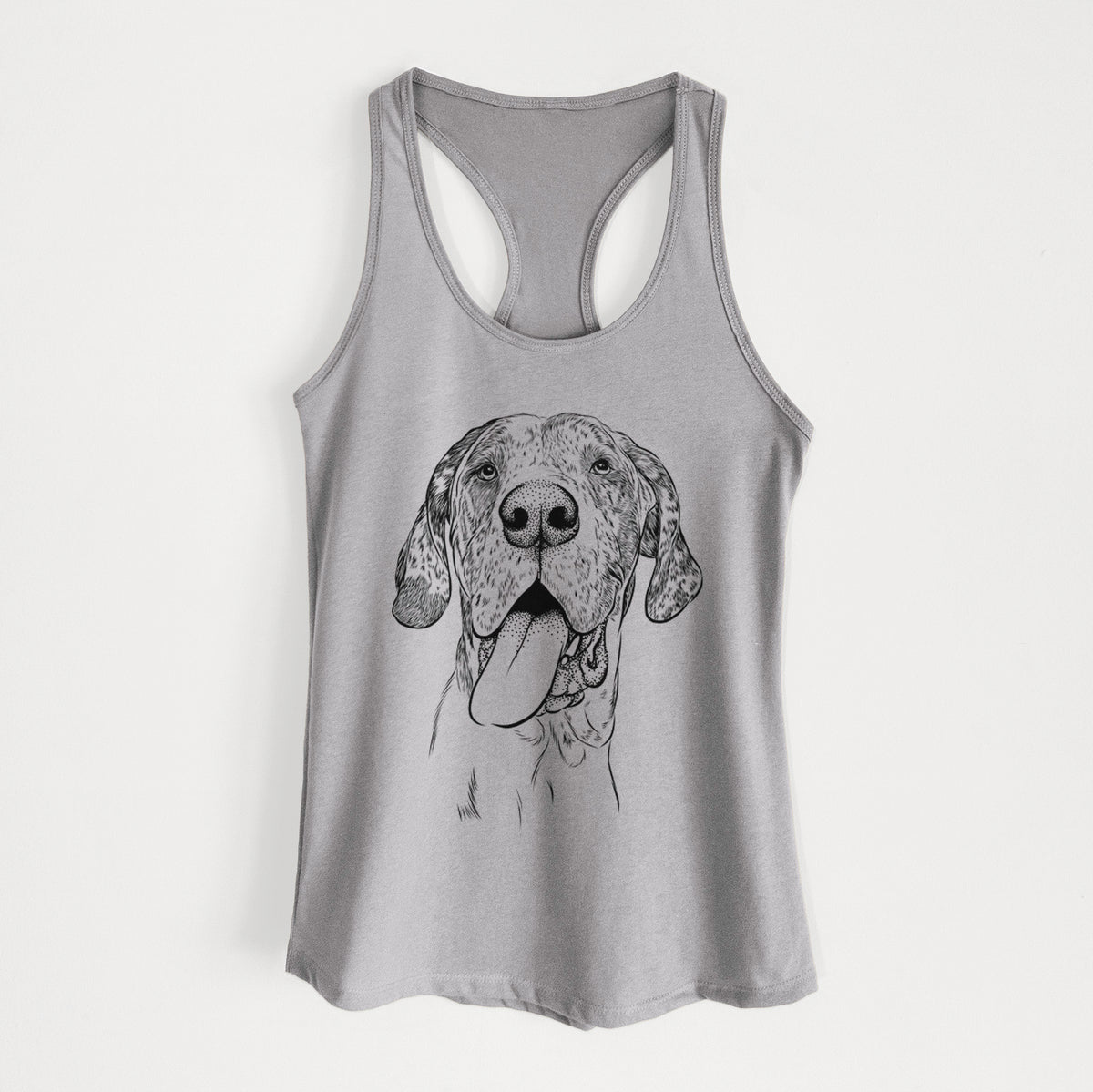 Hennessey the Great Dane - Women&#39;s Racerback Tanktop