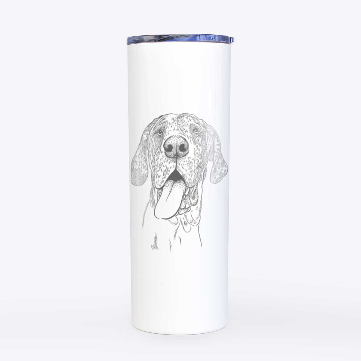 Hennessey the Great Dane - 20oz Skinny Tumbler