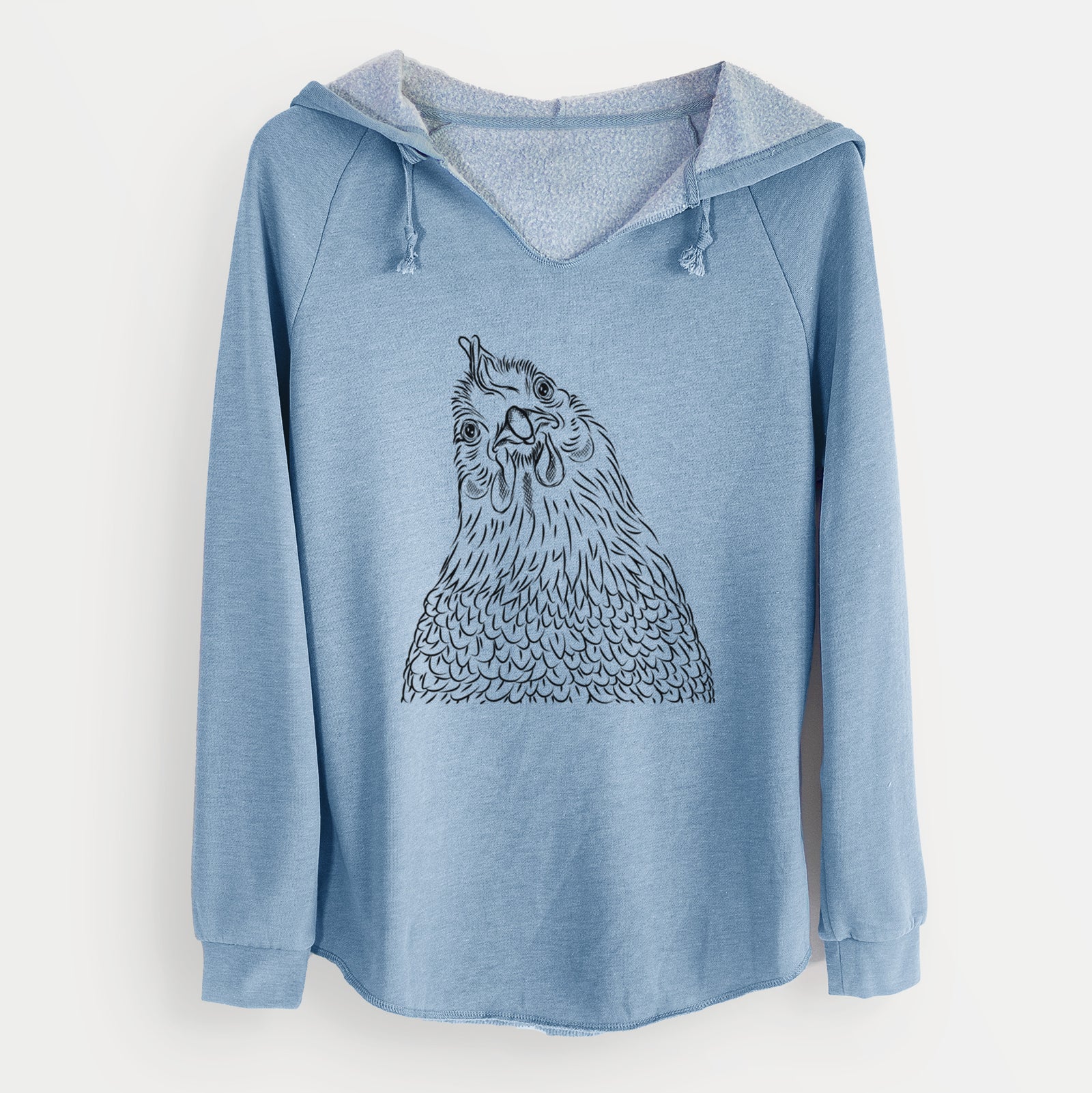 Bare Henrietta the Chicken - Cali Wave Hooded Sweatshirt