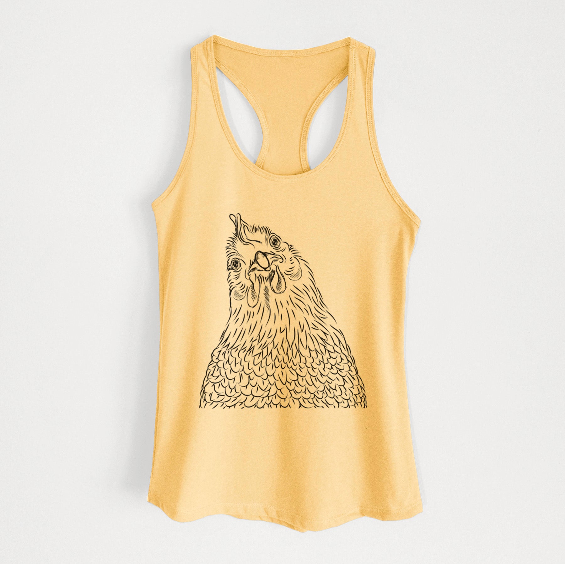 Henrietta the Chicken - Women's Racerback Tanktop